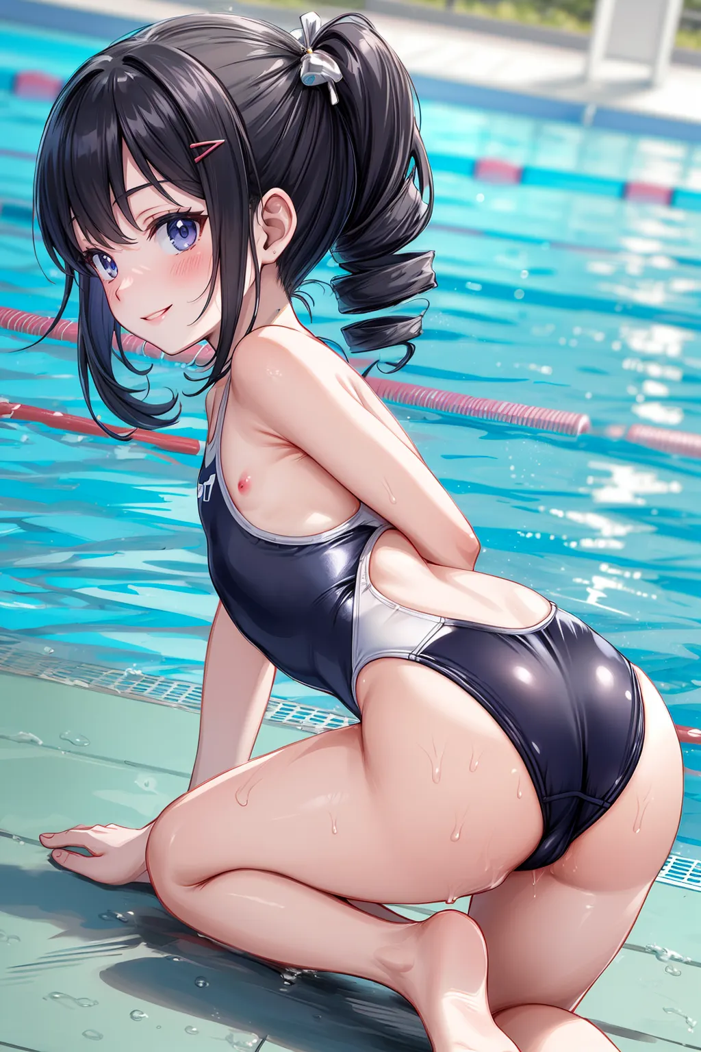 【「貧乳」AIエロ画像（イラスト・アニメ・二次元風）8390枚まとめ！(94ページ目)のエロ画像22枚目
