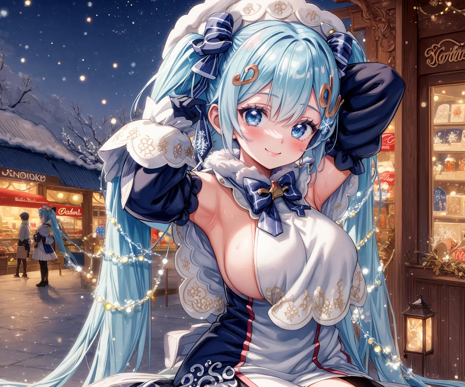 【「巨乳」AIエロ画像（イラスト・アニメ・二次元風）26161枚まとめ！(295ページ目)のエロ画像9枚目