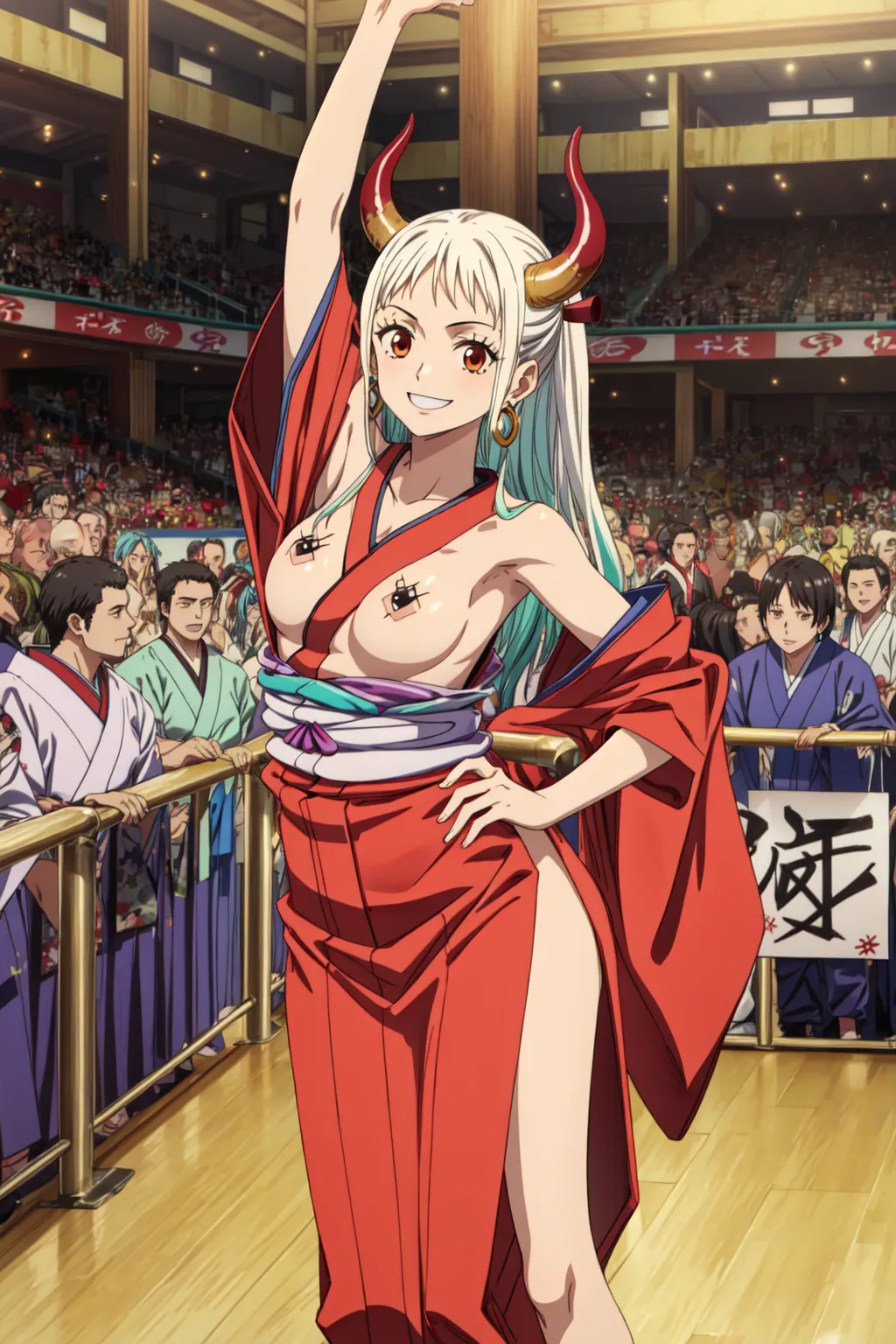 【「爆乳・超乳」AIエロ画像（イラスト・アニメ・二次元風）5621枚まとめ！(62ページ目)のエロ画像12枚目