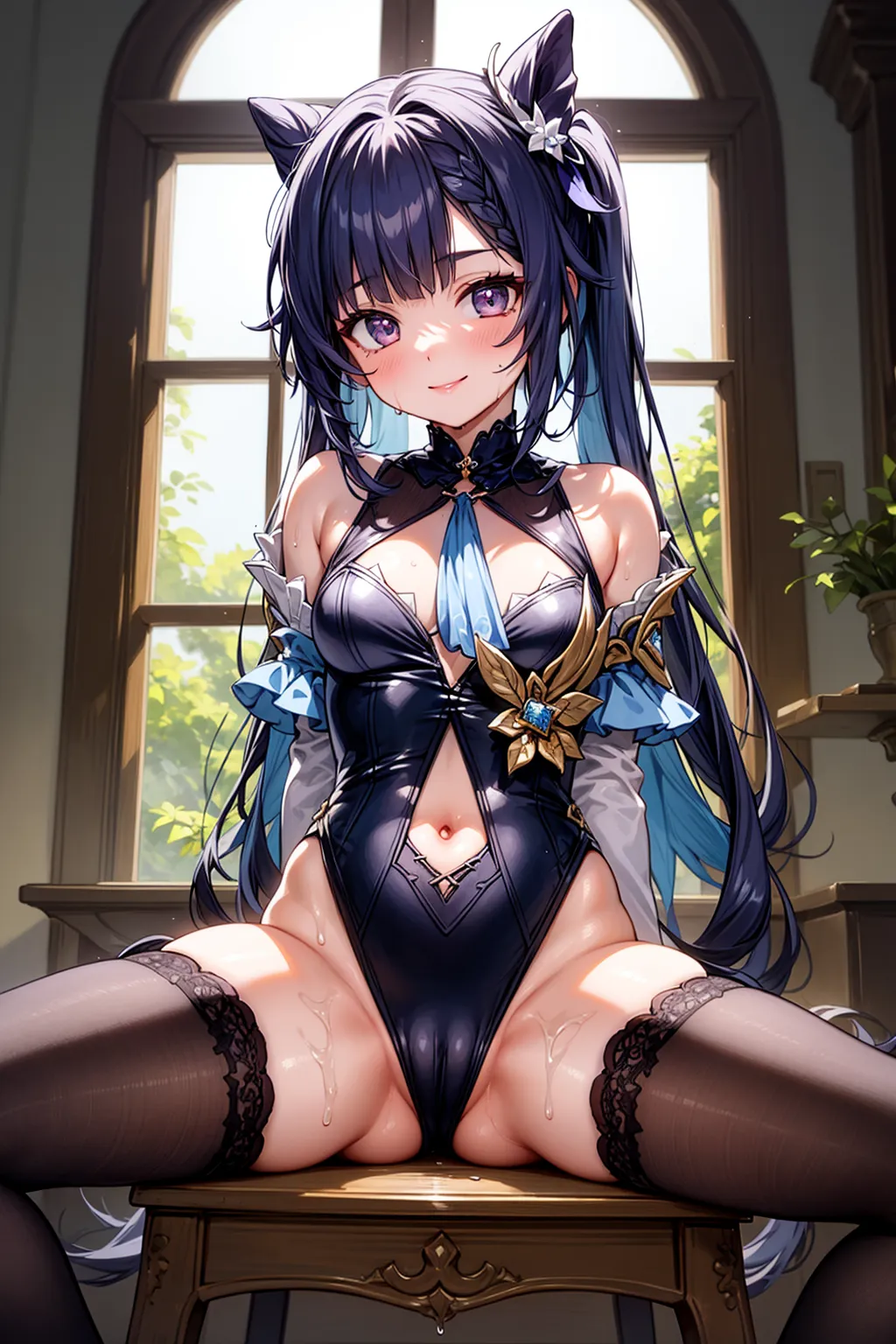 【「貧乳」AIエロ画像（イラスト・アニメ・二次元風）8390枚まとめ！(94ページ目)のエロ画像2枚目