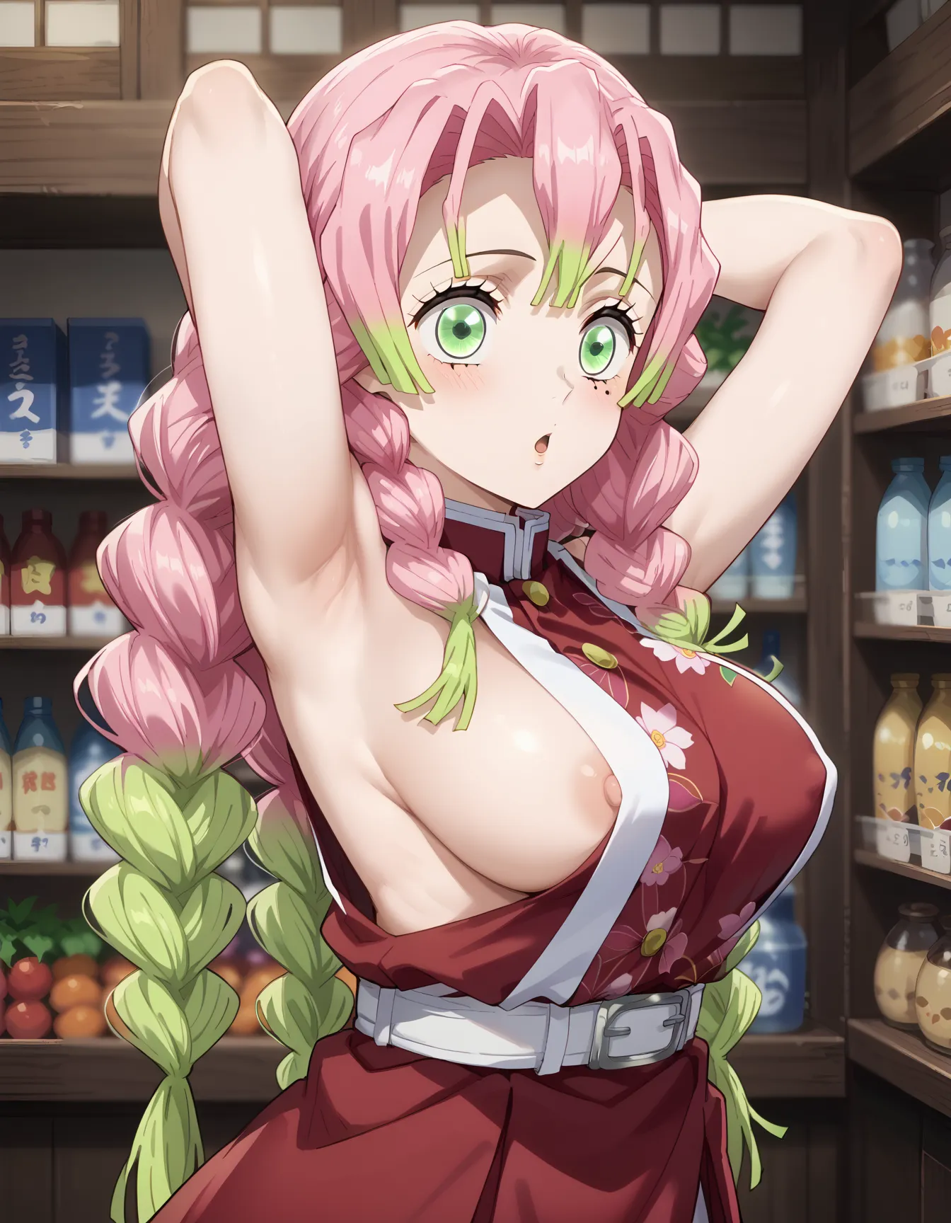 【「下着（ブラジャー・パンティ）」AIエロ画像（イラスト・アニメ・二次元風）15996枚まとめ！(174ページ目)のエロ画像24枚目