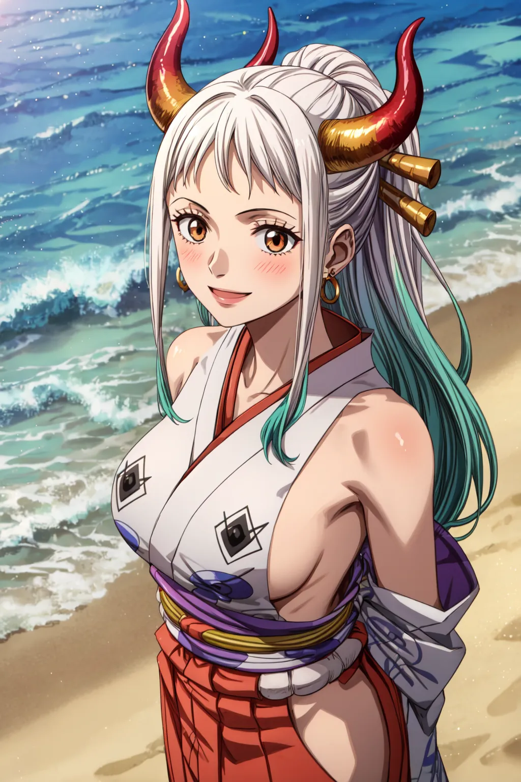 【「着物」AIエロ画像（イラスト・アニメ・二次元風）1472枚まとめ！(17ページ目)のエロ画像1枚目