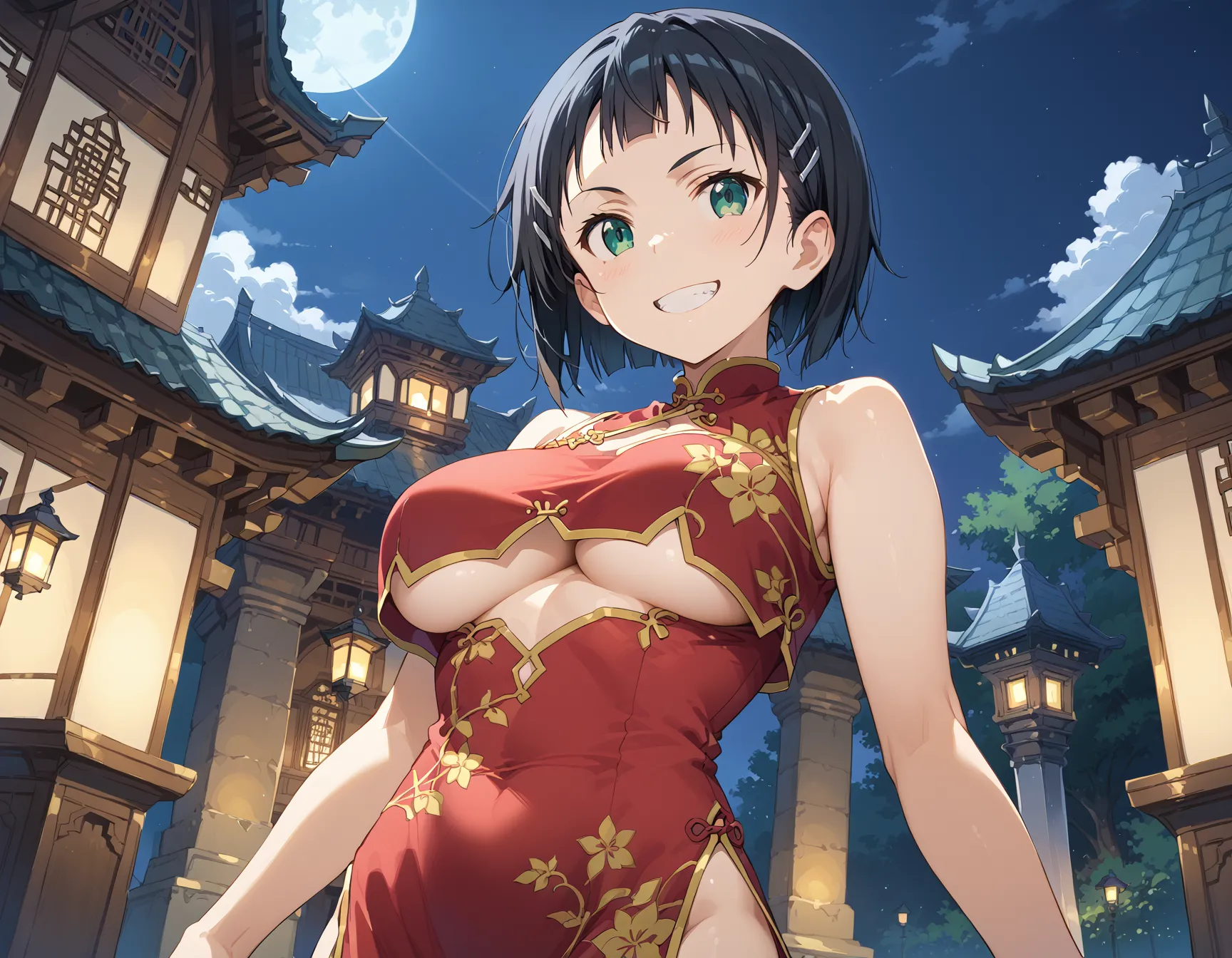 【「巨乳」AIエロ画像（イラスト・アニメ・二次元風）26161枚まとめ！(290ページ目)のエロ画像2枚目