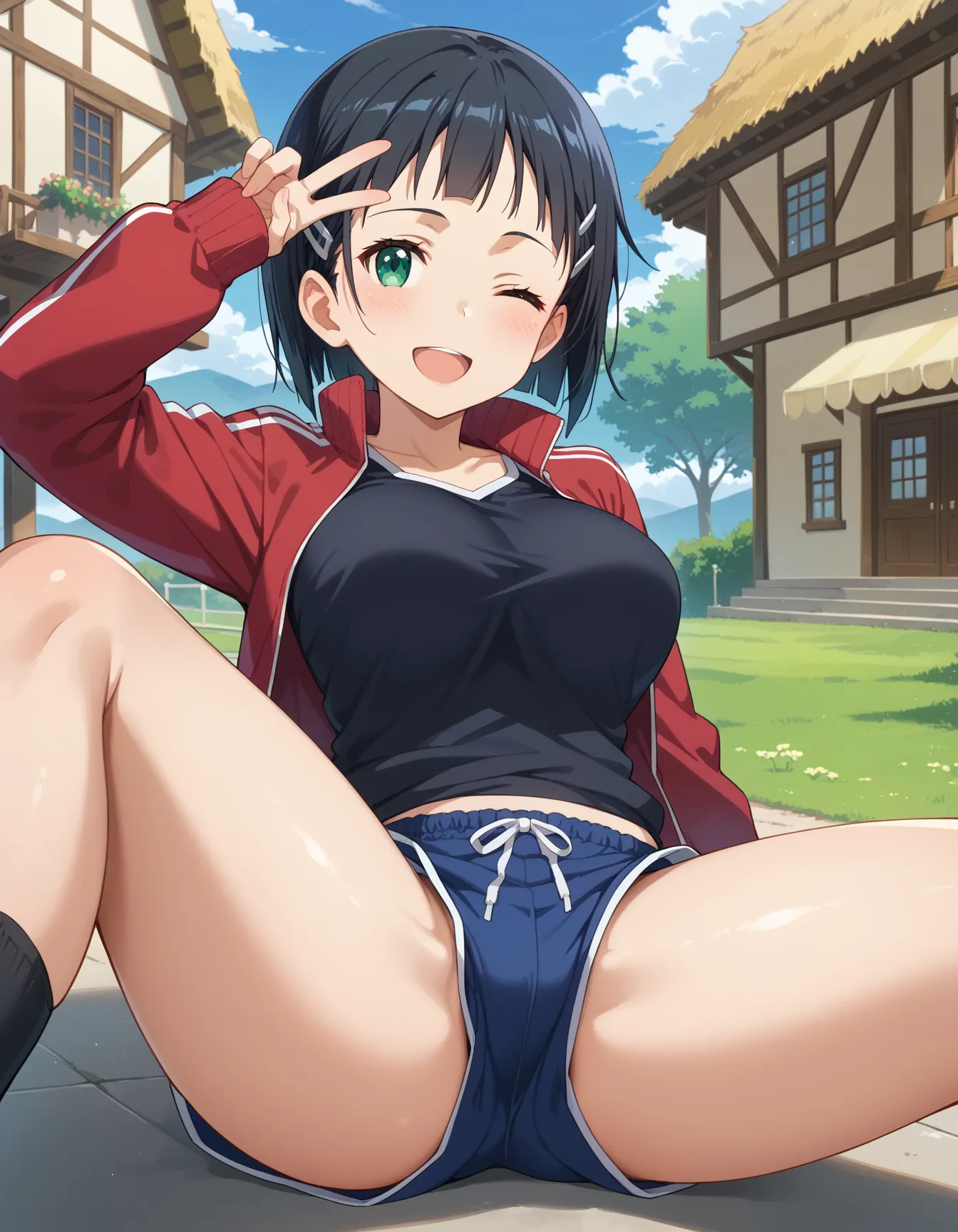 【「下着（ブラジャー・パンティ）」AIエロ画像（イラスト・アニメ・二次元風）15996枚まとめ！(172ページ目)のエロ画像23枚目