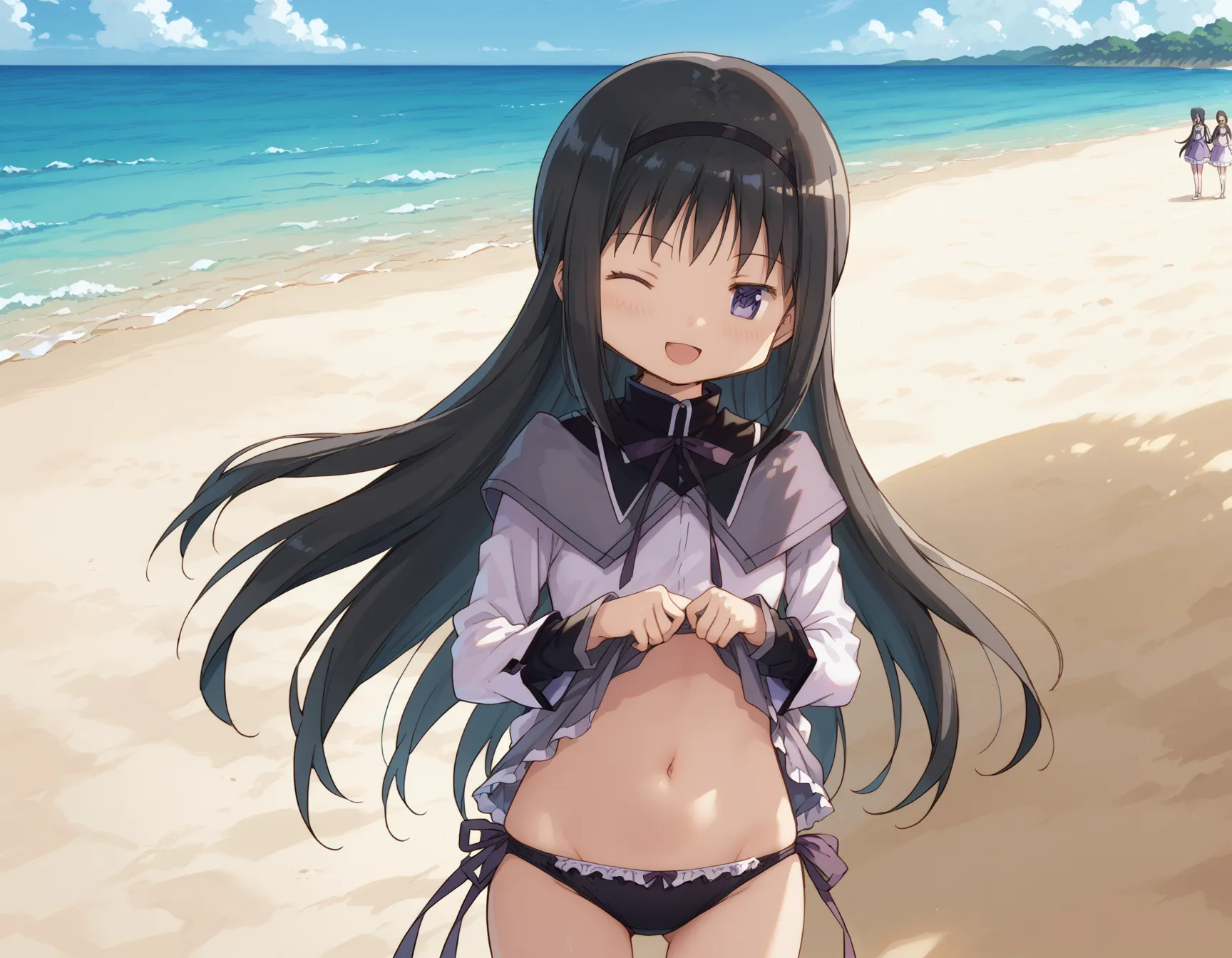 【「下着（ブラジャー・パンティ）」AIエロ画像（イラスト・アニメ・二次元風）15996枚まとめ！(172ページ目)のエロ画像4枚目