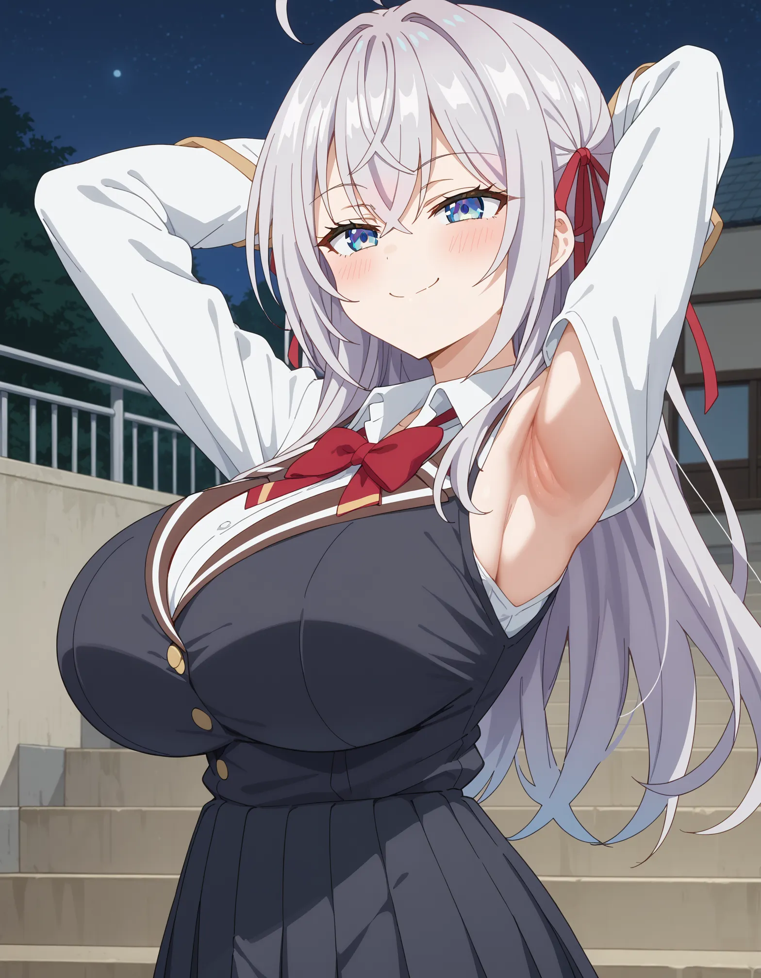 【「爆乳・超乳」AIエロ画像（イラスト・アニメ・二次元風）5621枚まとめ！(60ページ目)のエロ画像25枚目