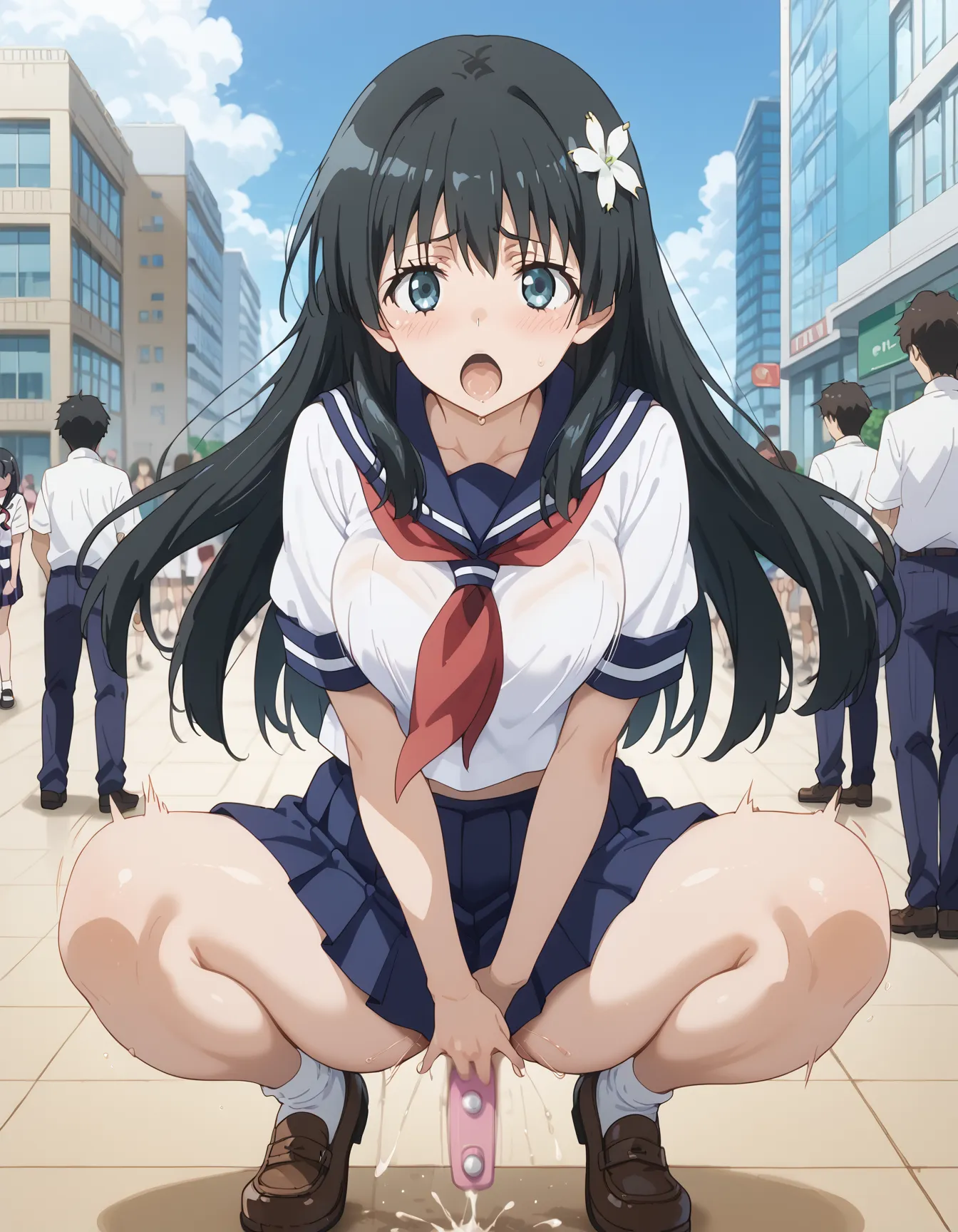 【「下着（ブラジャー・パンティ）」AIエロ画像（イラスト・アニメ・二次元風）15996枚まとめ！(171ページ目)のエロ画像14枚目