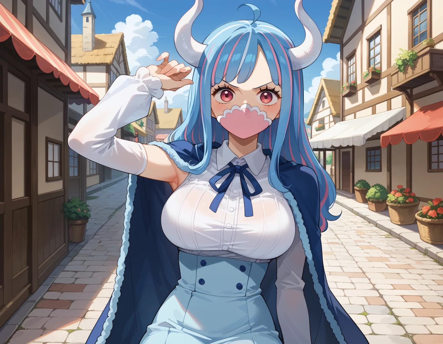 【「巨乳」AIエロ画像（イラスト・アニメ・二次元風）26161枚まとめ！(286ページ目)のエロ画像22枚目