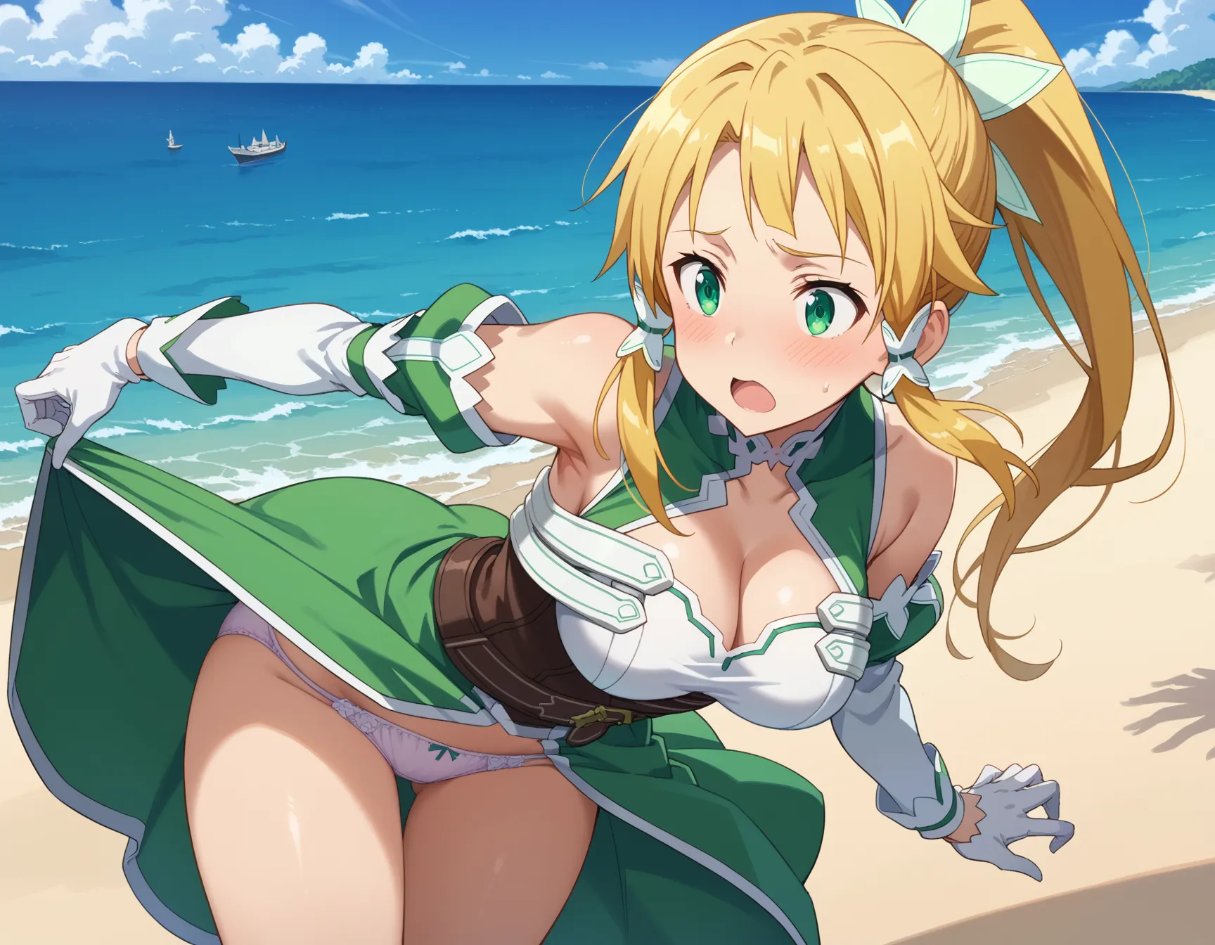 【「下着（ブラジャー・パンティ）」AIエロ画像（イラスト・アニメ・二次元風）15996枚まとめ！(170ページ目)のエロ画像25枚目