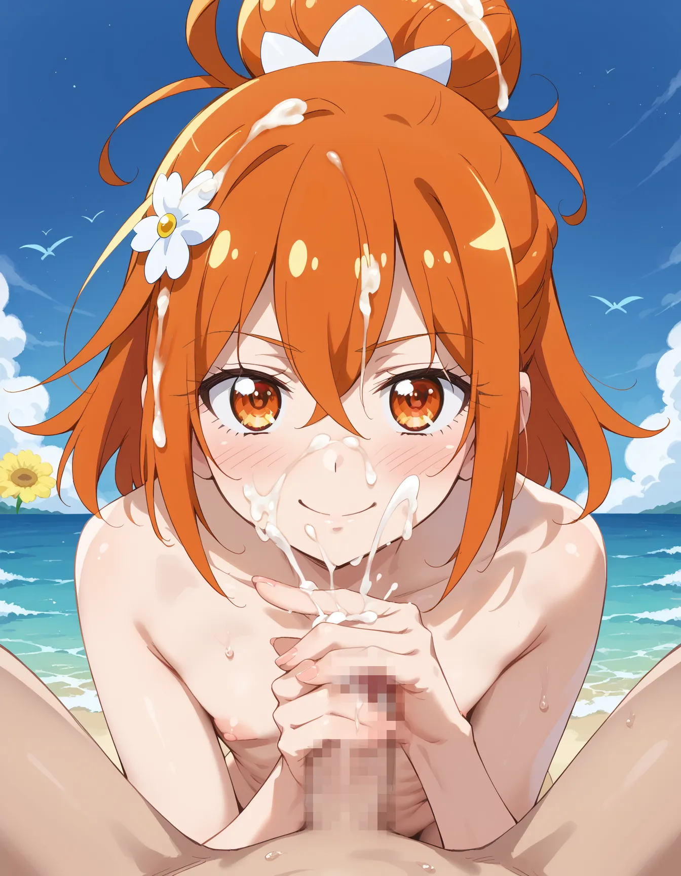 【「尻×ヌード・全裸」AIエロ画像（イラスト・アニメ・二次元風）4110枚まとめ！(45ページ目)のエロ画像18枚目