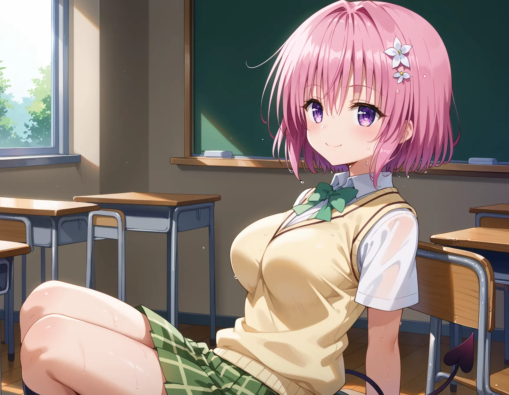 【「学制服」AIエロ画像（イラスト・アニメ・二次元風）4855枚まとめ！(51ページ目)のエロ画像5枚目