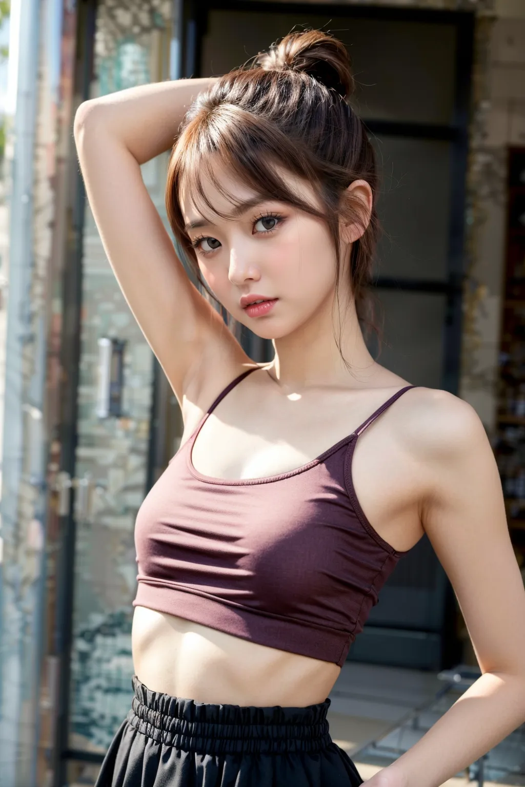 【「腋・脇」AIエロ画像（リアル・実写・フォト風）3812枚まとめ！(40ページ目)のエロ画像29枚目
