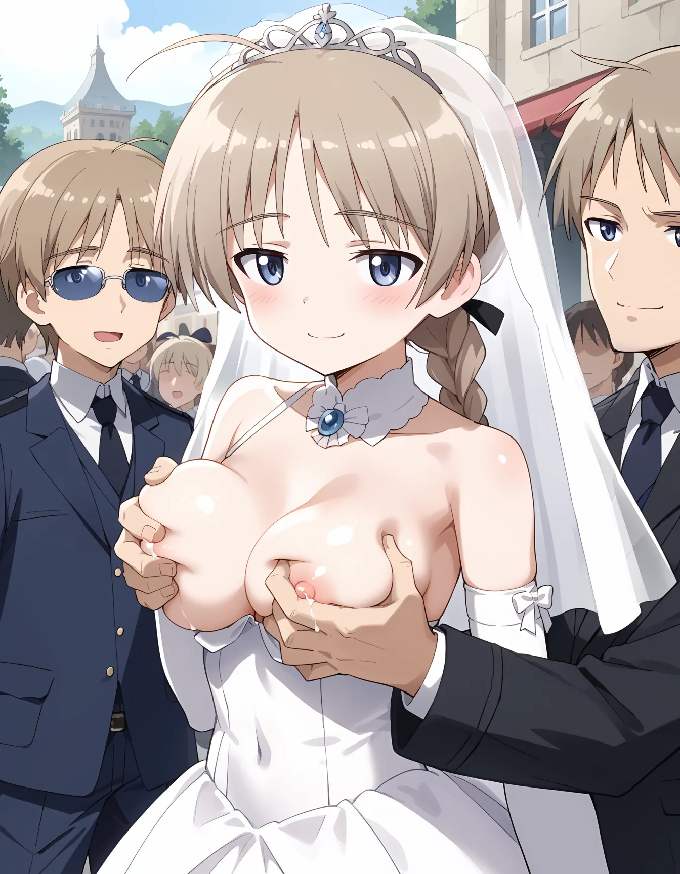 【「下着（ブラジャー・パンティ）」AIエロ画像（イラスト・アニメ・二次元風）15996枚まとめ！(169ページ目)のエロ画像14枚目