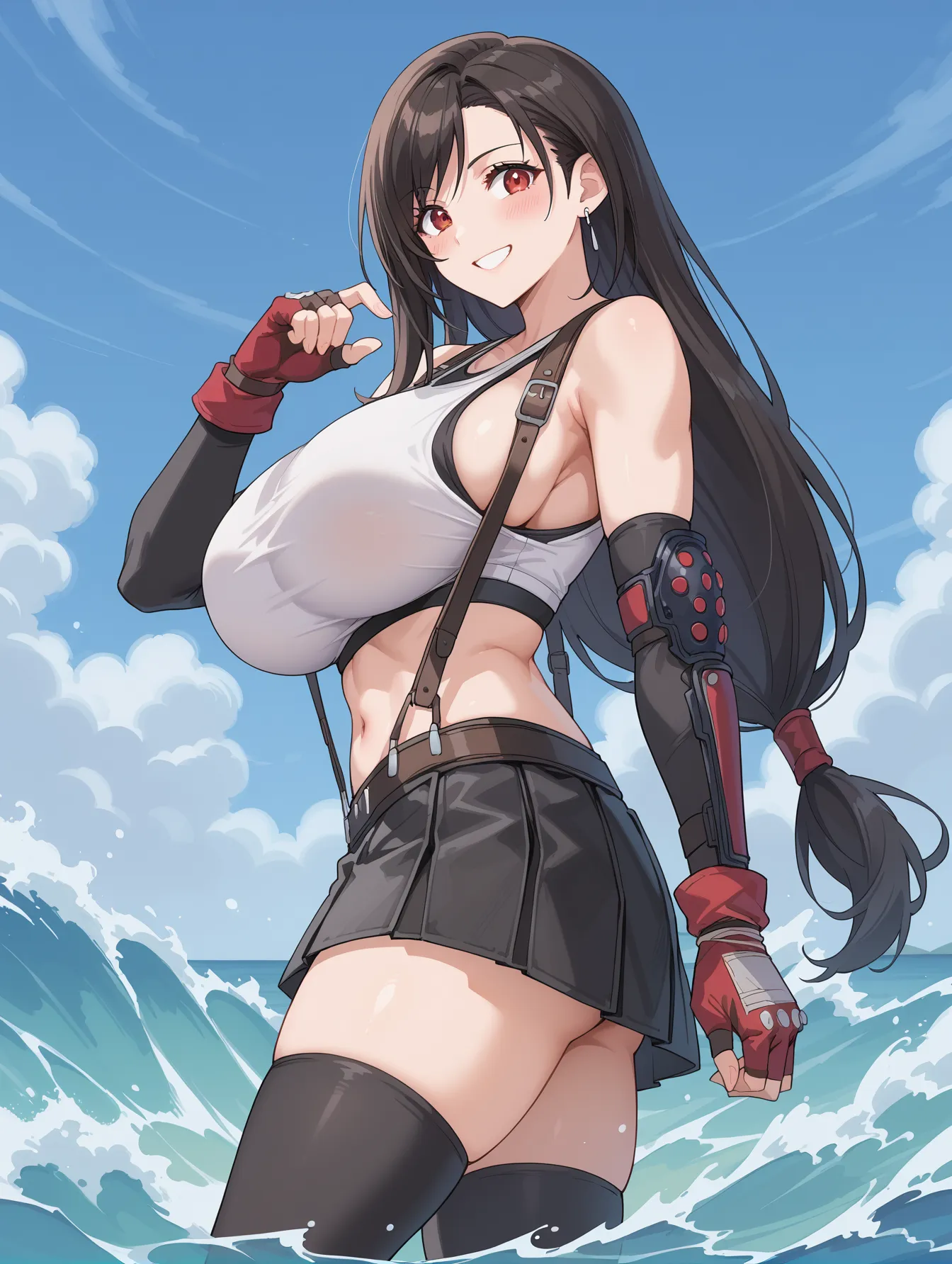 【「爆乳・超乳」AIエロ画像（イラスト・アニメ・二次元風）5621枚まとめ！(59ページ目)のエロ画像22枚目