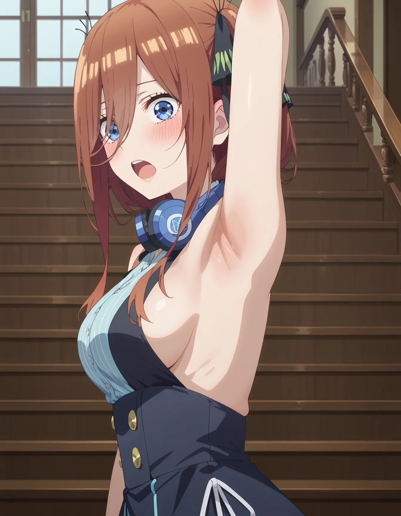 【「腋・脇」AIエロ画像（イラスト・アニメ・二次元風）4705枚まとめ！(51ページ目)のエロ画像8枚目