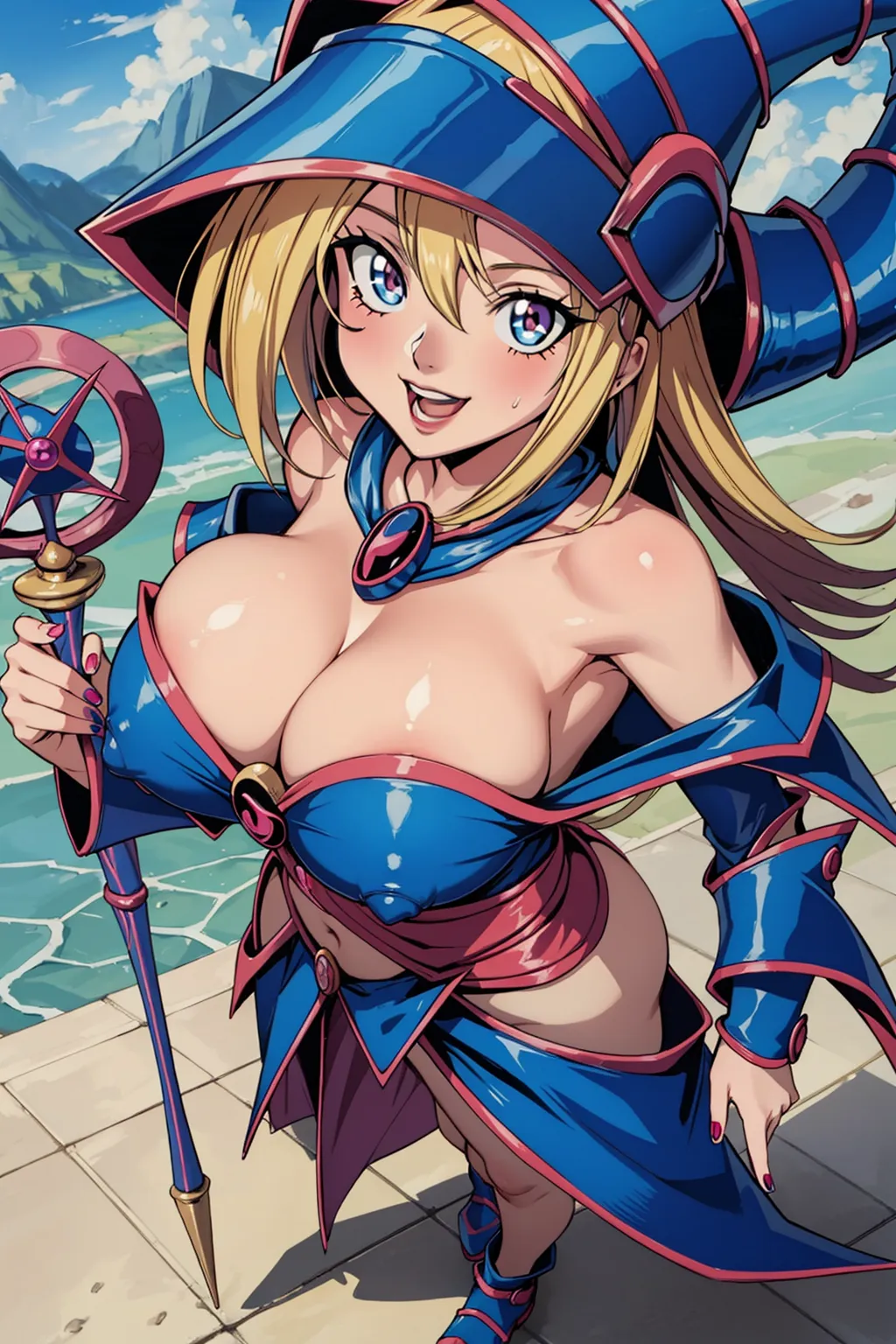 【「爆乳・超乳」AIエロ画像（イラスト・アニメ・二次元風）5621枚まとめ！(59ページ目)のエロ画像11枚目