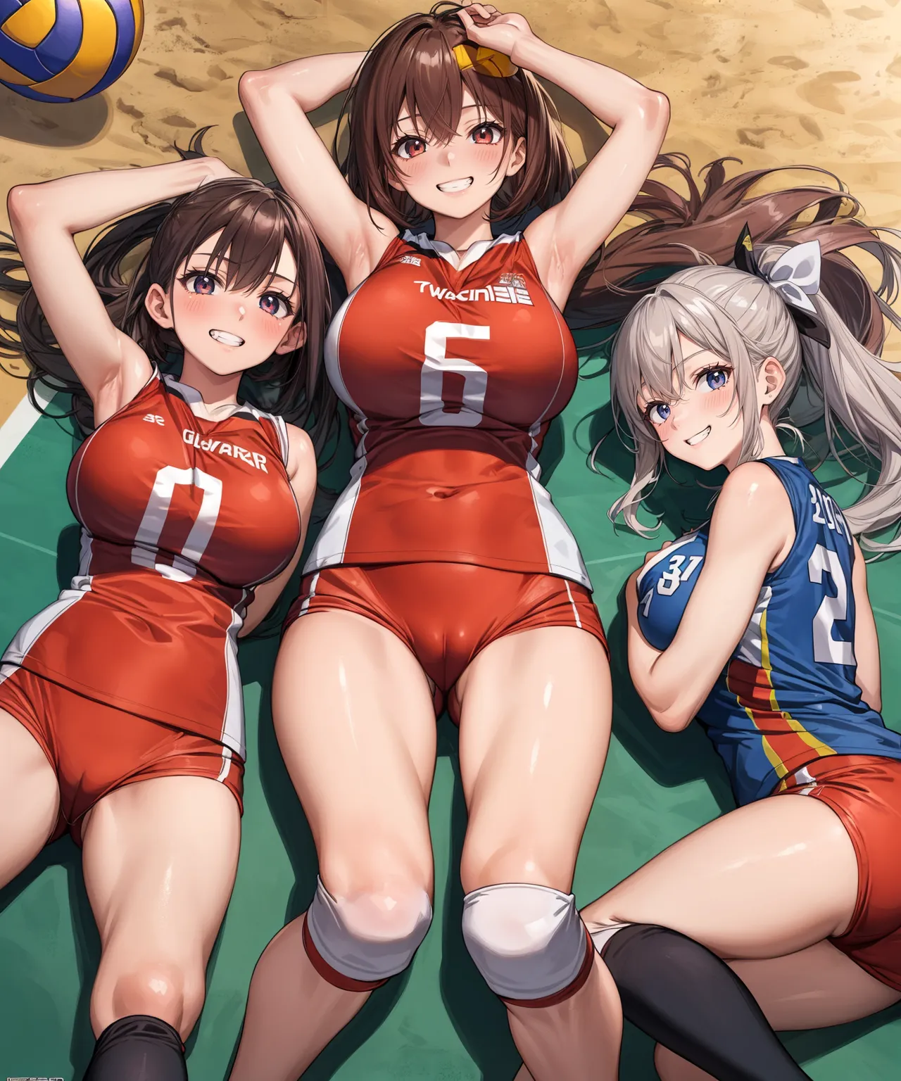 【「爆乳・超乳」AIエロ画像（イラスト・アニメ・二次元風）5621枚まとめ！(59ページ目)のエロ画像7枚目