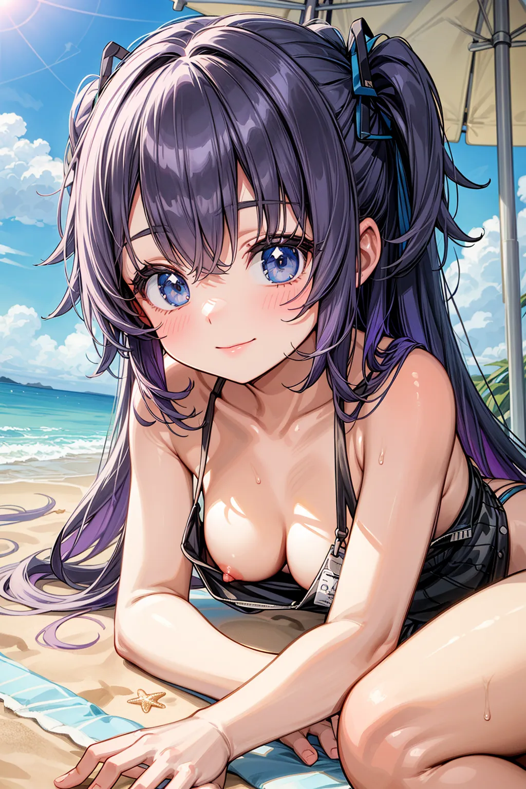 【「貧乳」AIエロ画像（イラスト・アニメ・二次元風）8390枚まとめ！(90ページ目)のエロ画像10枚目