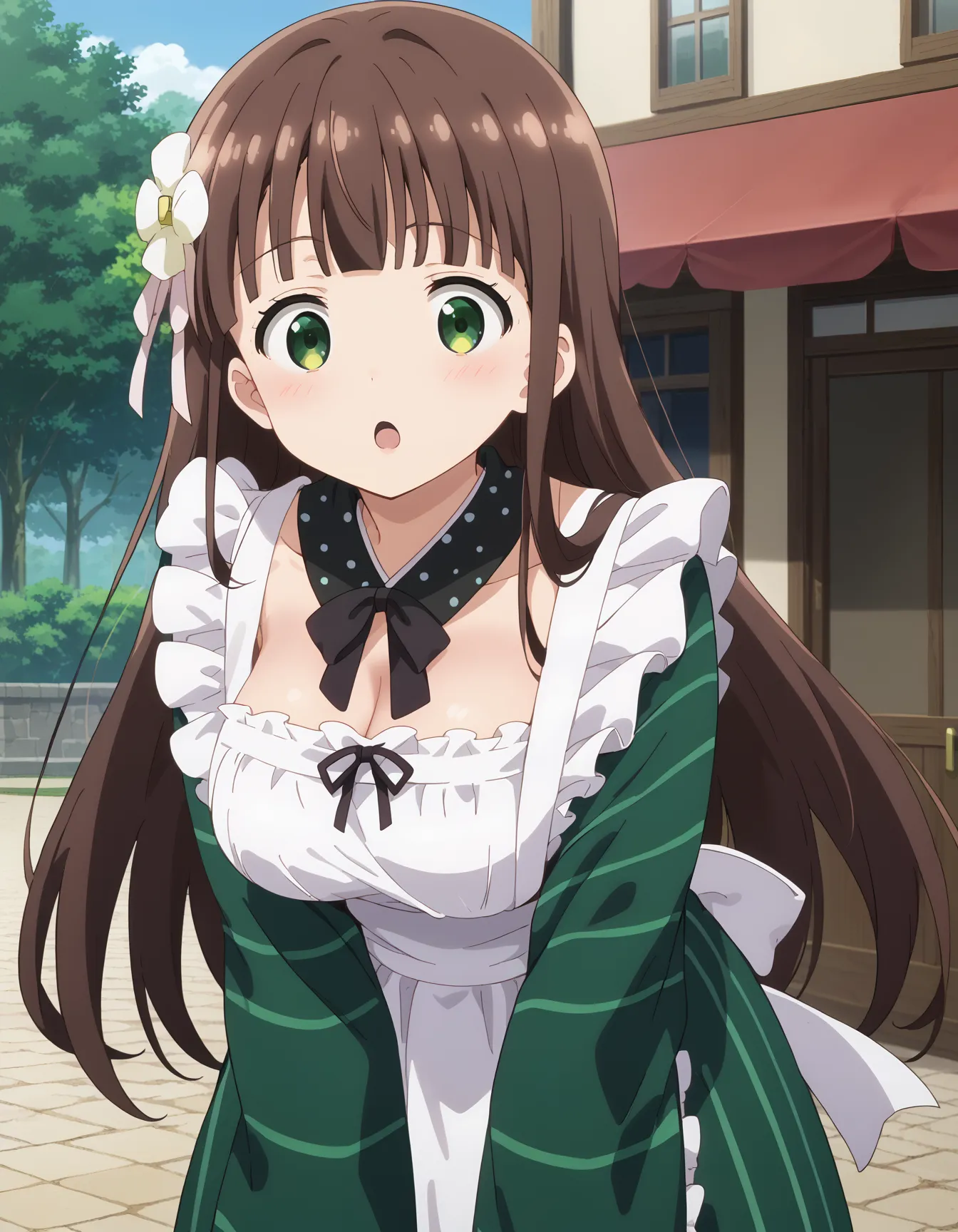 【「着物」AIエロ画像（イラスト・アニメ・二次元風）1472枚まとめ！(16ページ目)のエロ画像18枚目