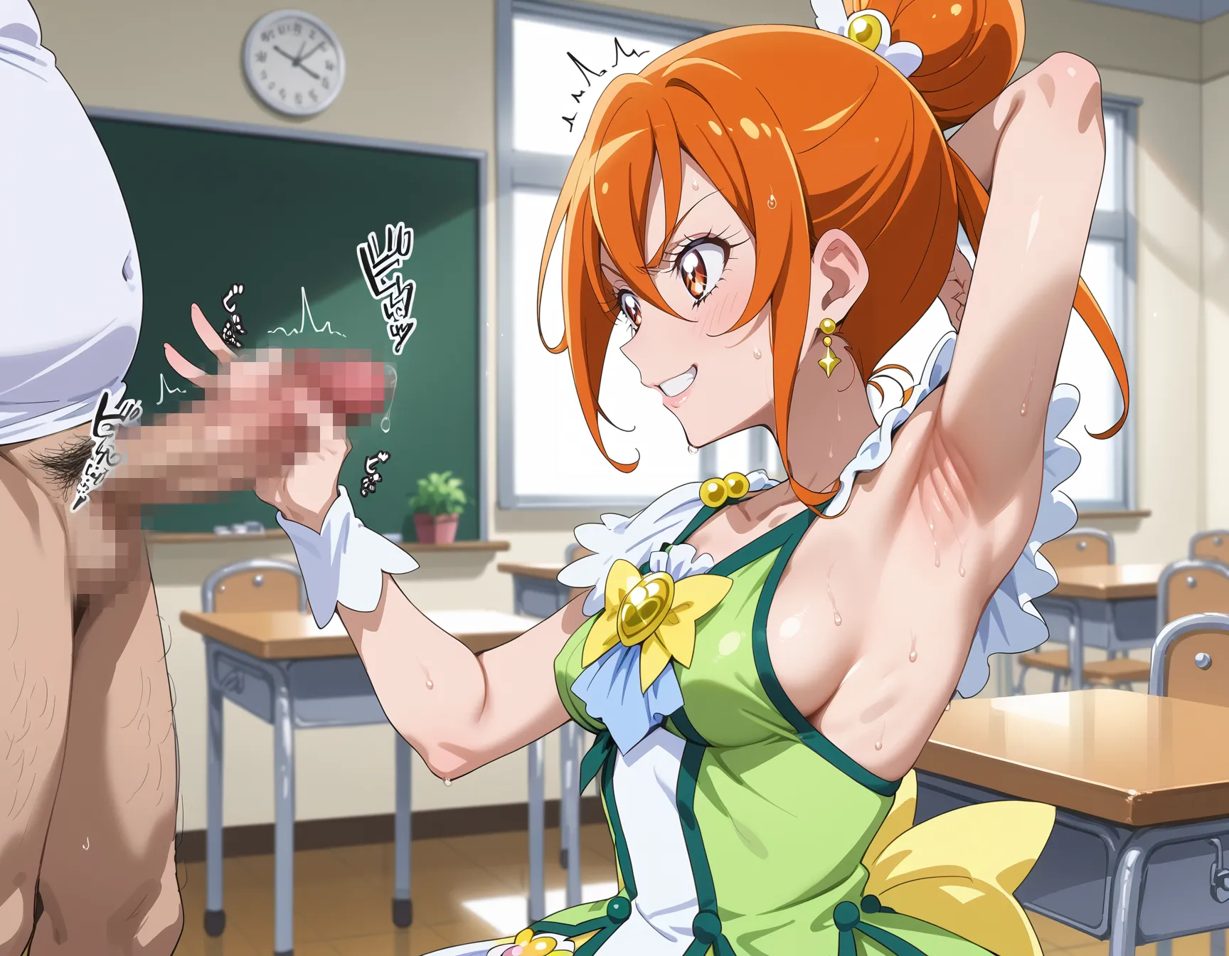 【「下着（ブラジャー・パンティ）」AIエロ画像（イラスト・アニメ・二次元風）15996枚まとめ！(167ページ目)のエロ画像13枚目