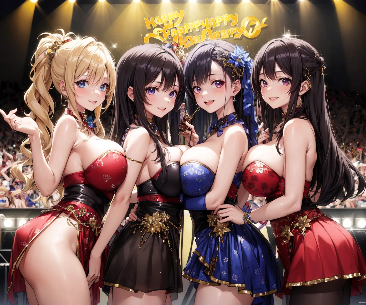 【「爆乳・超乳」AIエロ画像（イラスト・アニメ・二次元風）5621枚まとめ！(58ページ目)のエロ画像22枚目