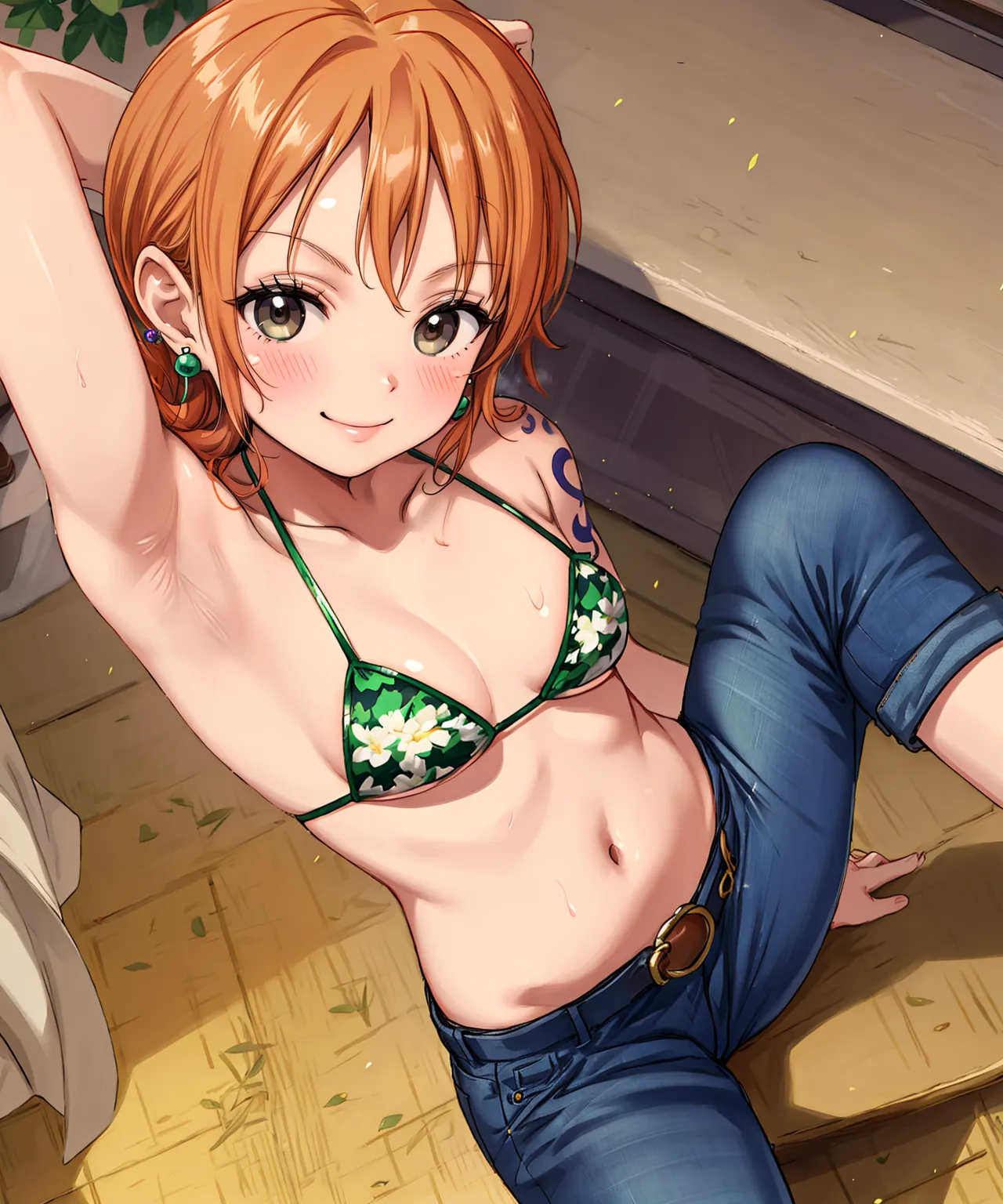 【「下着（ブラジャー・パンティ）」AIエロ画像（イラスト・アニメ・二次元風）15996枚まとめ！(165ページ目)のエロ画像27枚目