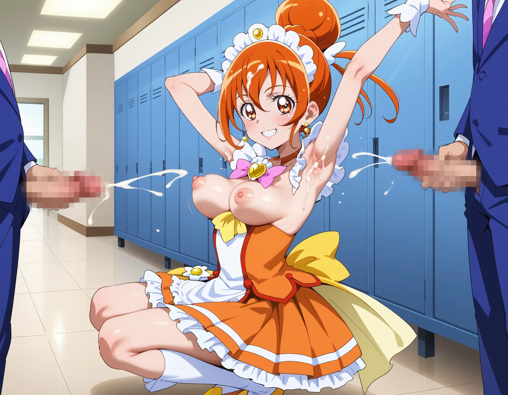 【「メイド」AIエロ画像（イラスト・アニメ・二次元風）516枚まとめ！(6ページ目)のエロ画像18枚目