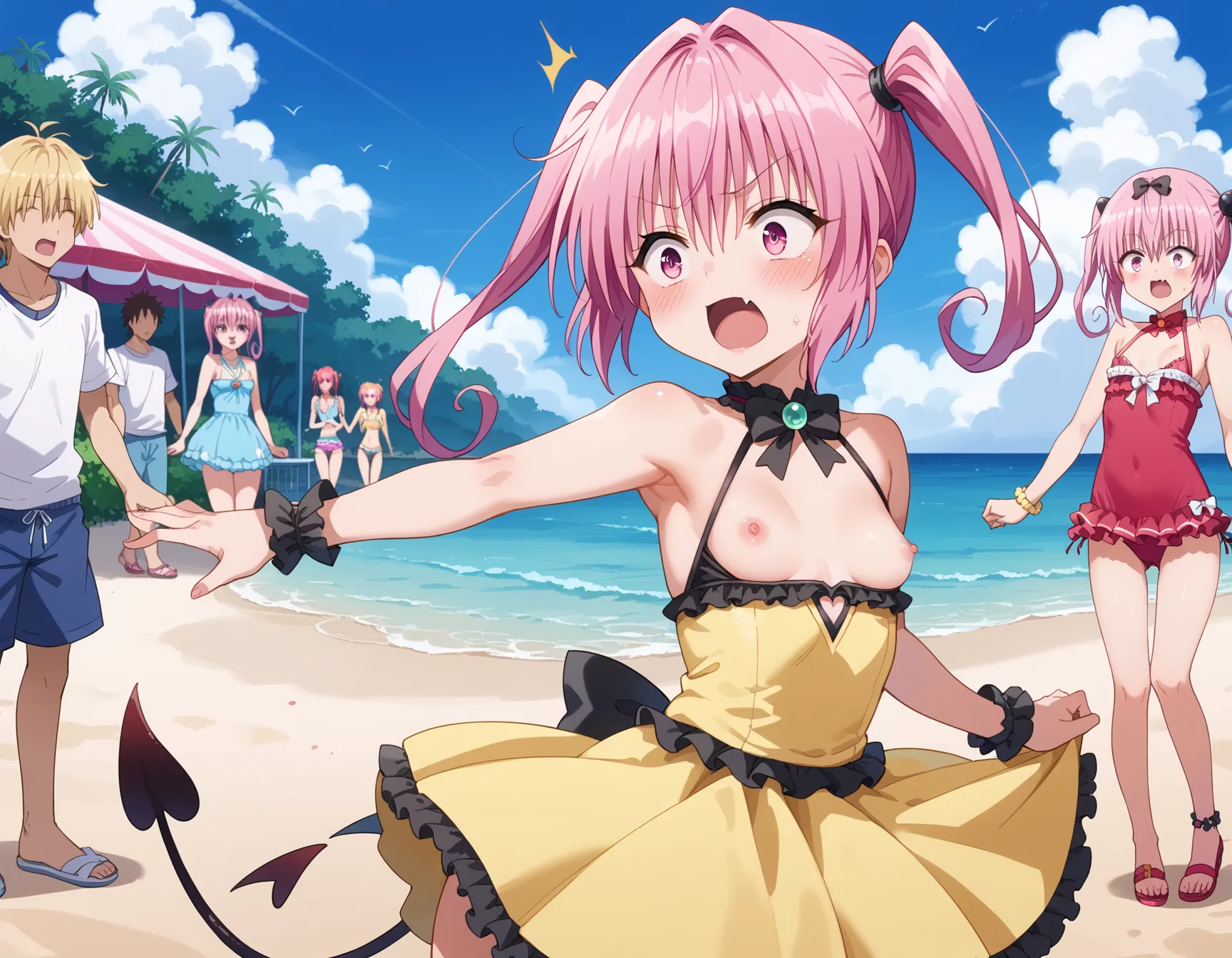 【「ロリ・小柄」AIエロ画像（イラスト・アニメ・二次元風）12883枚まとめ！(135ページ目)のエロ画像10枚目
