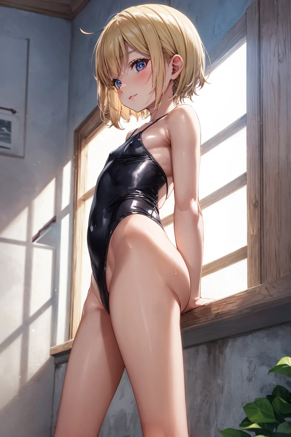 【「貧乳」AIエロ画像（イラスト・アニメ・二次元風）8390枚まとめ！(88ページ目)のエロ画像29枚目