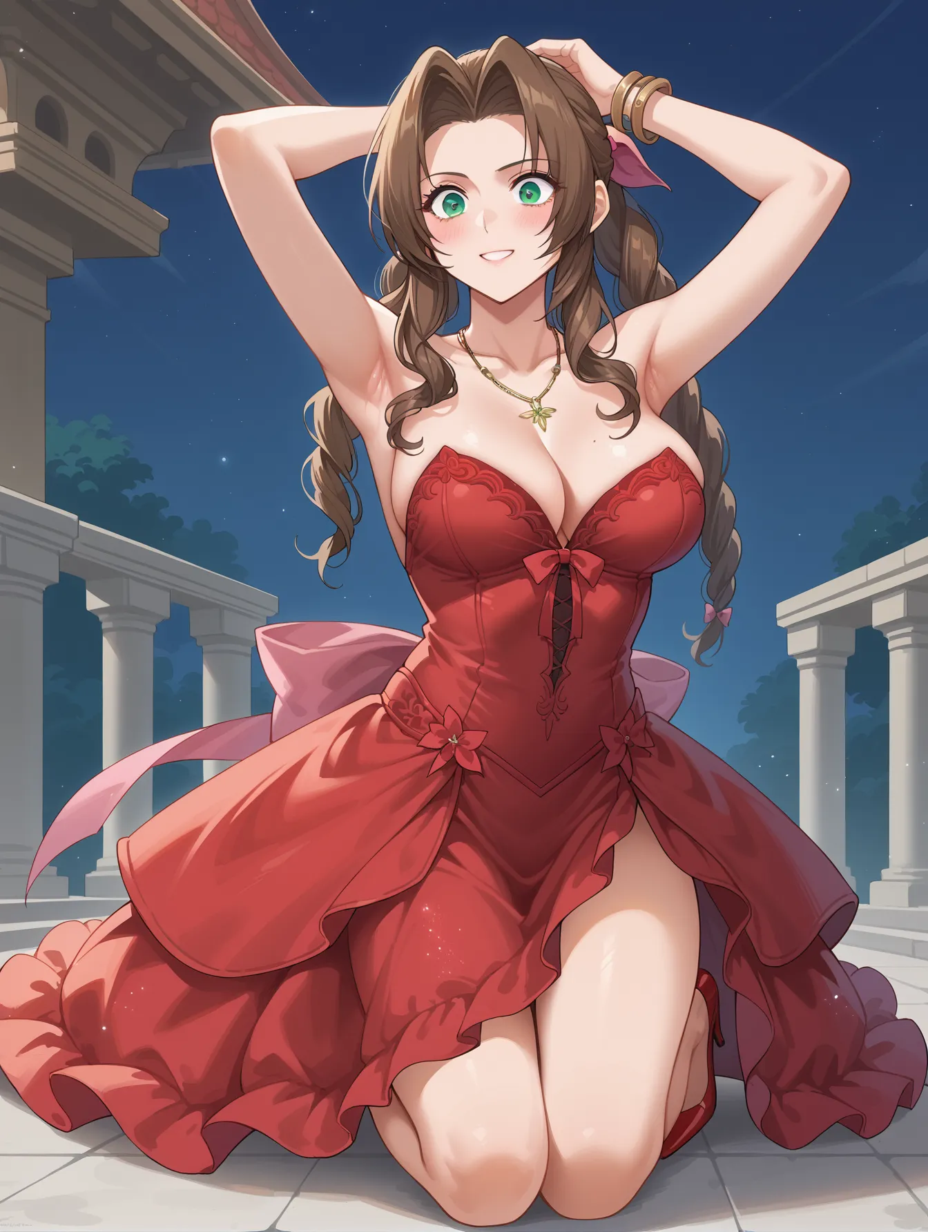 【「下着（ブラジャー・パンティ）」AIエロ画像（イラスト・アニメ・二次元風）15996枚まとめ！(165ページ目)のエロ画像4枚目