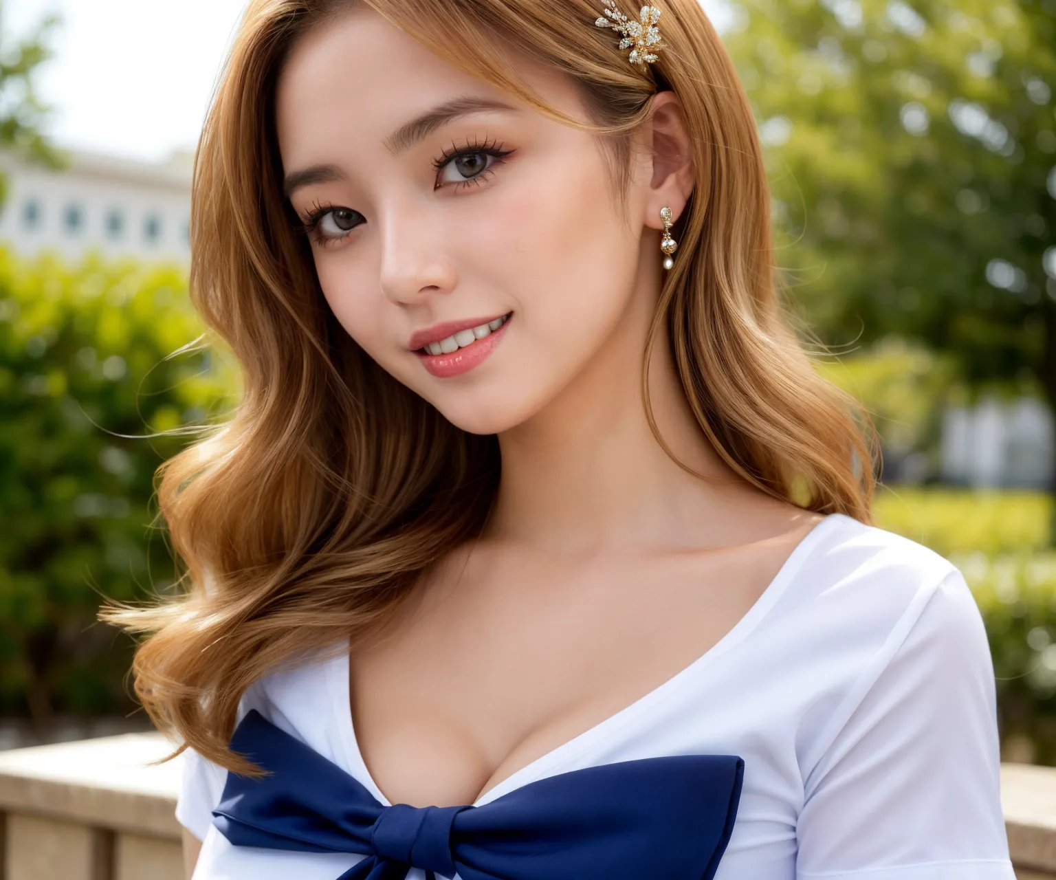 【「ギャル×巨乳」AIエロ画像（リアル・実写・フォト風）590枚まとめ！(6ページ目)のエロ画像22枚目