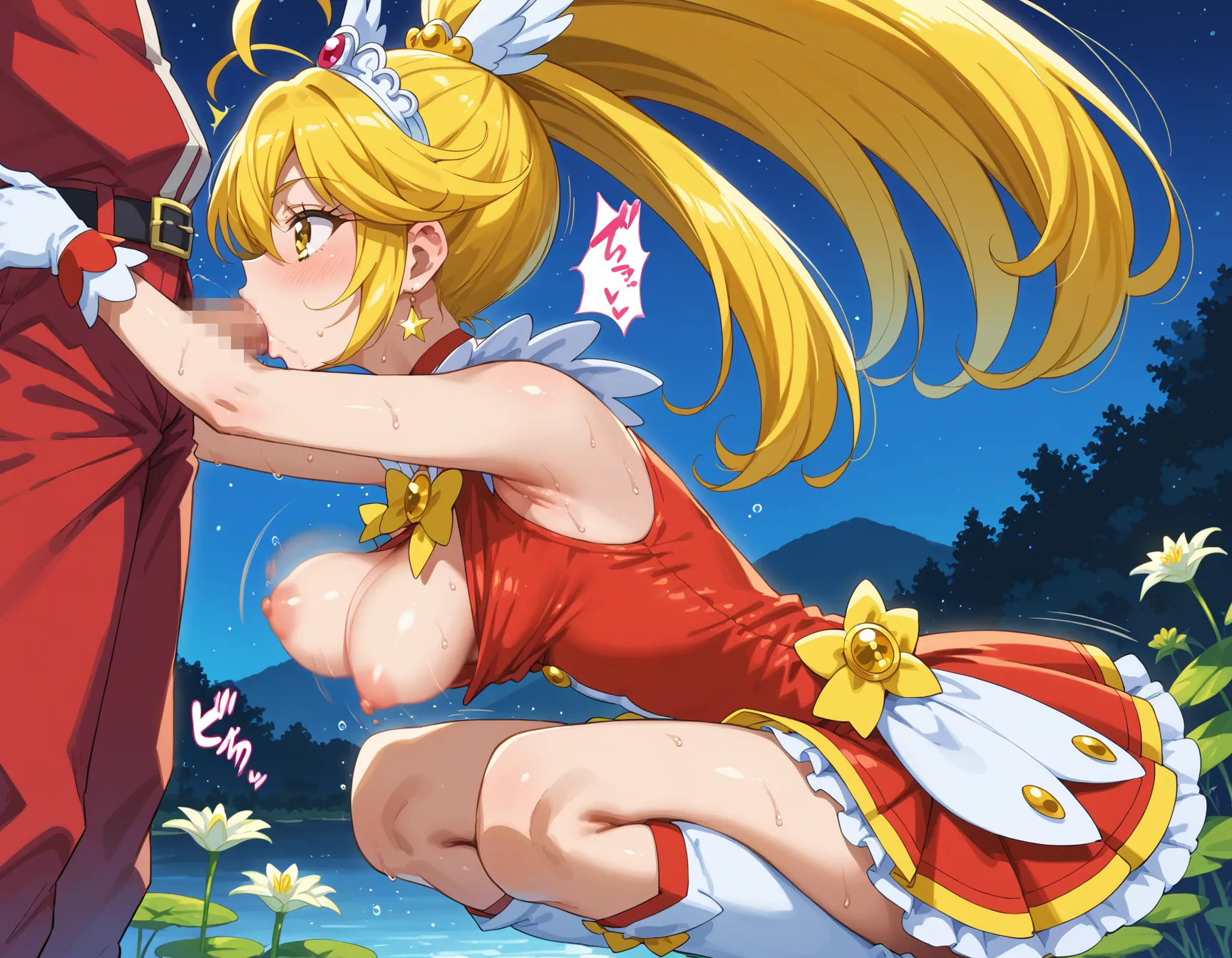 【「腋・脇」AIエロ画像（イラスト・アニメ・二次元風）4705枚まとめ！(50ページ目)のエロ画像1枚目