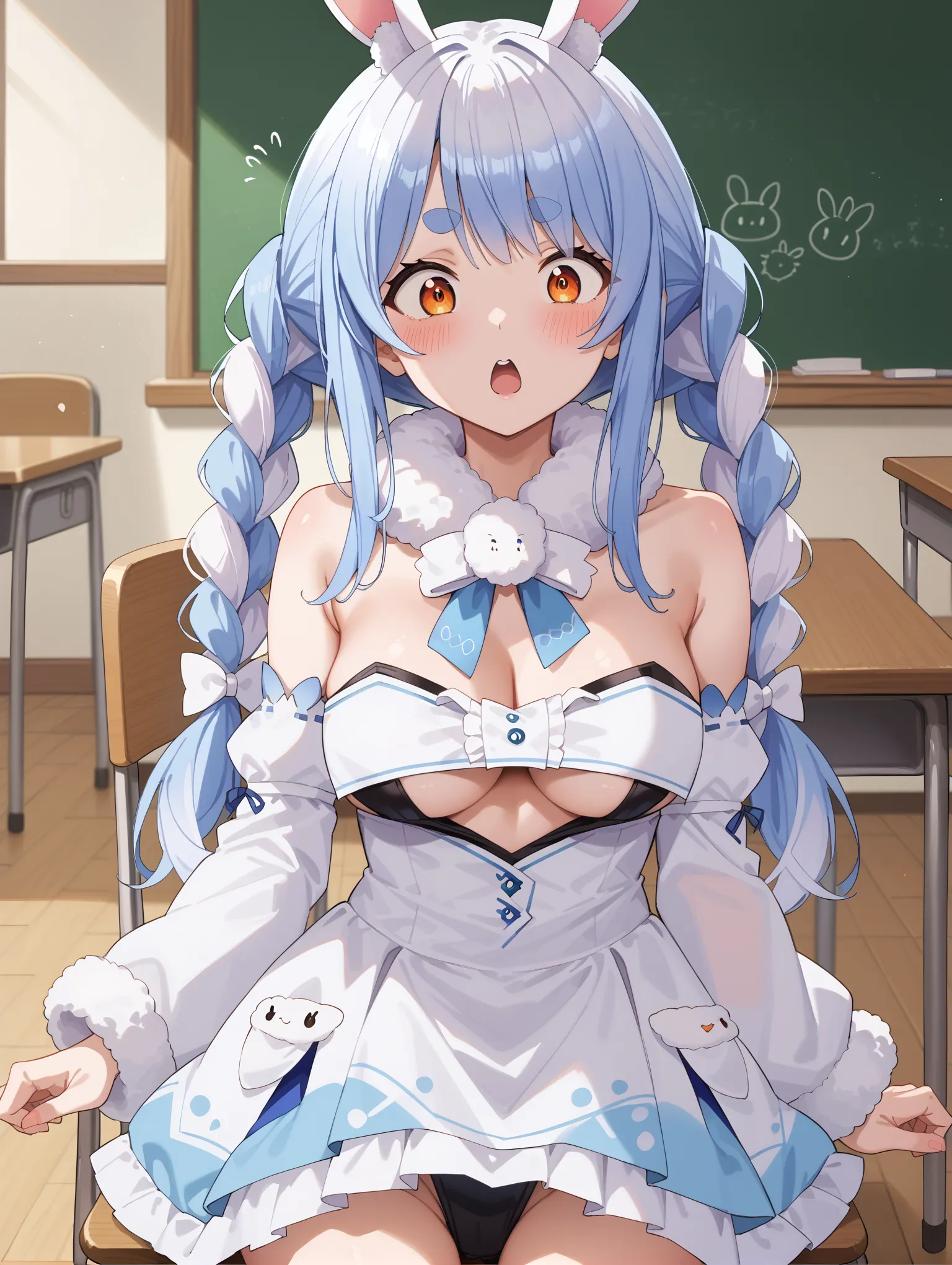 【「下着（ブラジャー・パンティ）」AIエロ画像（イラスト・アニメ・二次元風）15996枚まとめ！(164ページ目)のエロ画像15枚目