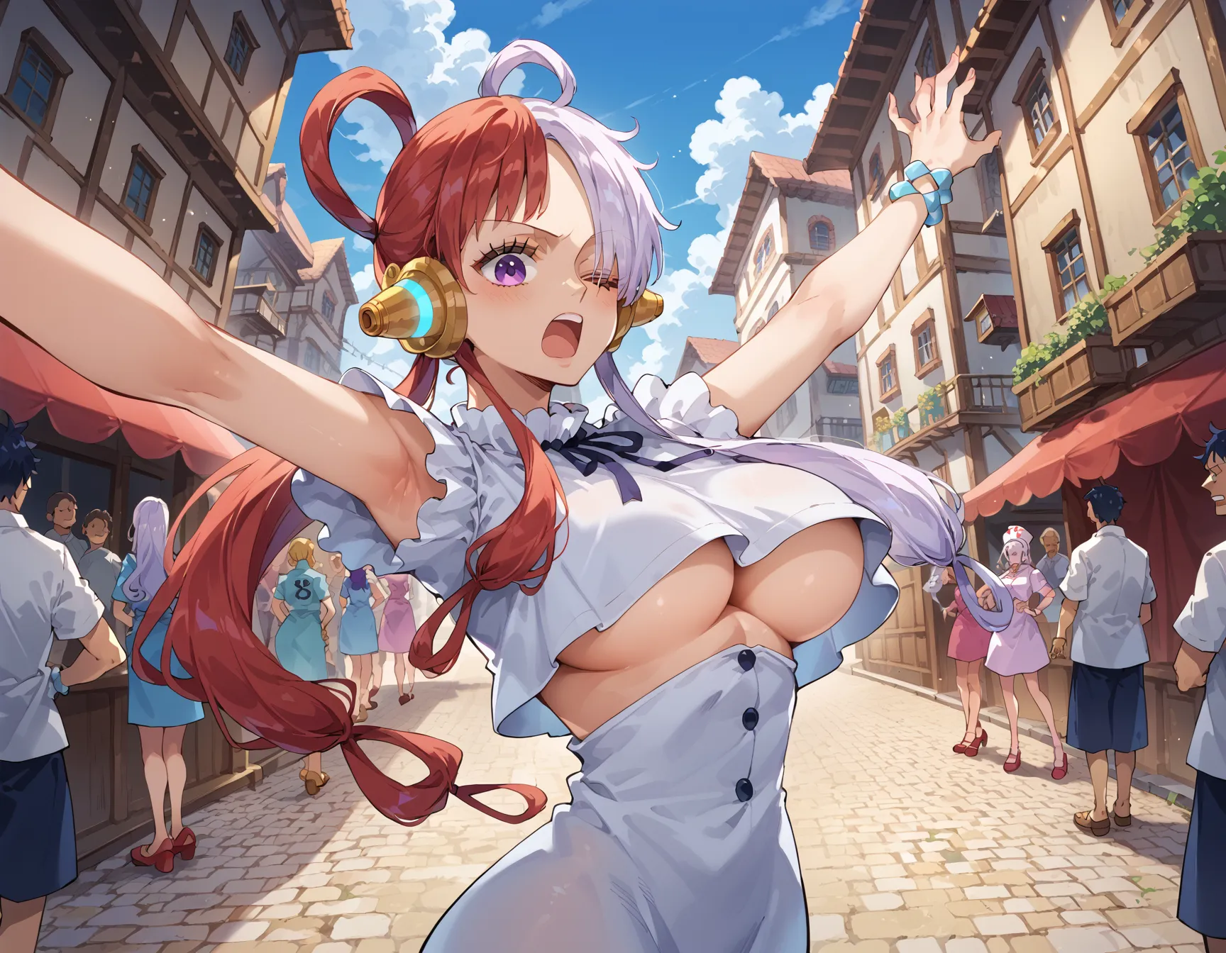【「巨乳×ナース・看護婦」AIエロ画像（イラスト・アニメ・二次元風）257枚まとめ！(3ページ目)のエロ画像26枚目