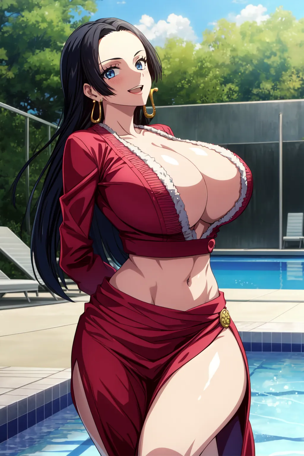 【「爆乳・超乳」AIエロ画像（イラスト・アニメ・二次元風）5621枚まとめ！(57ページ目)のエロ画像21枚目