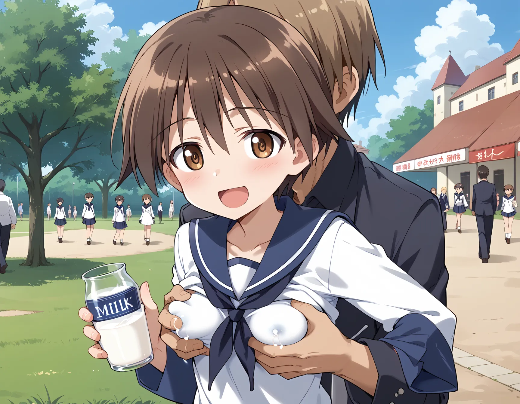 【「尻」AIエロ画像（イラスト・アニメ・二次元風）13361枚まとめ！(136ページ目)のエロ画像9枚目