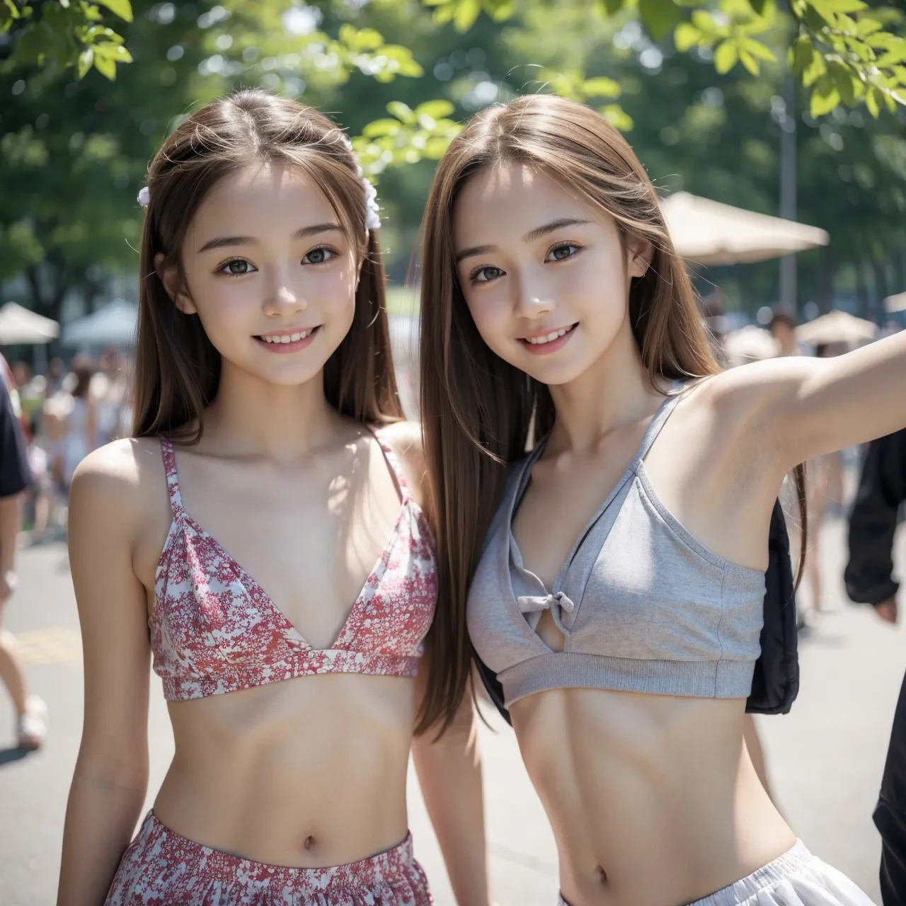 【「貧乳」AIエロ画像（リアル・実写・フォト風）21896枚まとめ！(226ページ目)のエロ画像5枚目