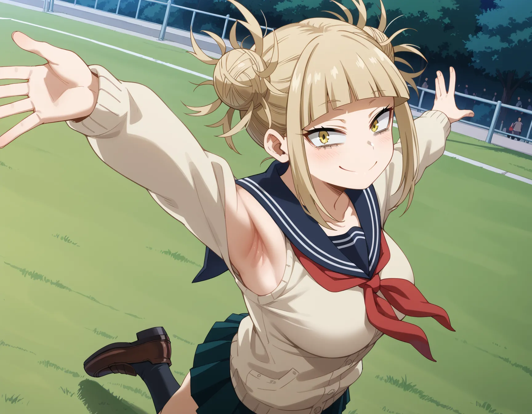【「腋・脇」AIエロ画像（イラスト・アニメ・二次元風）4705枚まとめ！(49ページ目)のエロ画像24枚目