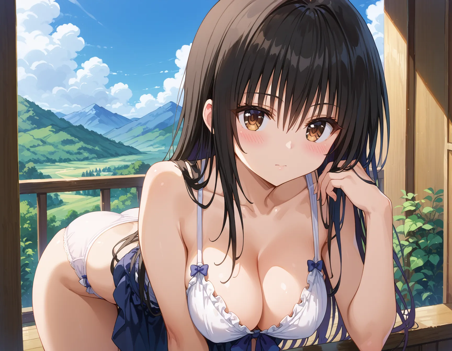 【「下着（ブラジャー・パンティ）」AIエロ画像（イラスト・アニメ・二次元風）15996枚まとめ！(162ページ目)のエロ画像29枚目