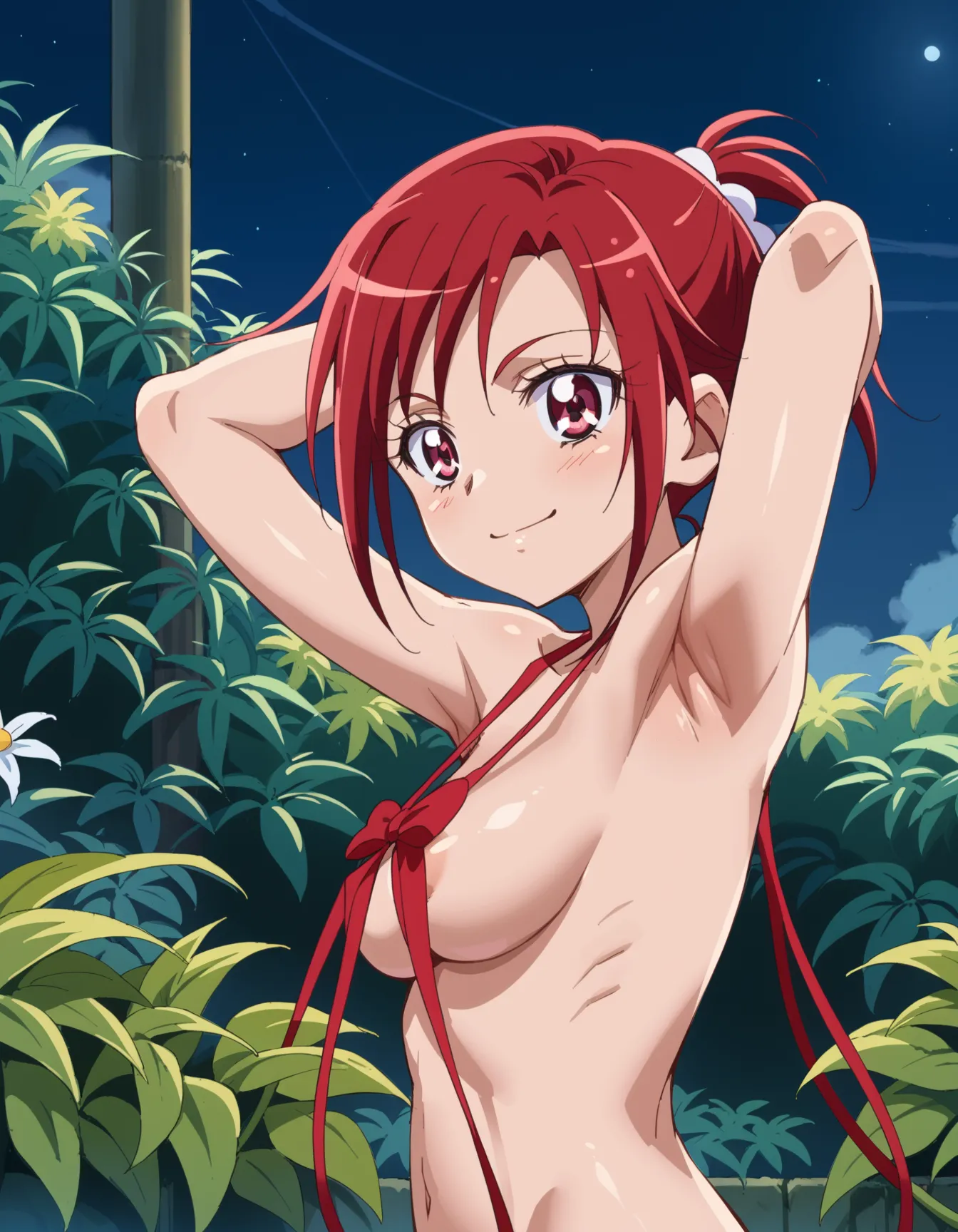 【「下着（ブラジャー・パンティ）」AIエロ画像（イラスト・アニメ・二次元風）15996枚まとめ！(162ページ目)のエロ画像1枚目