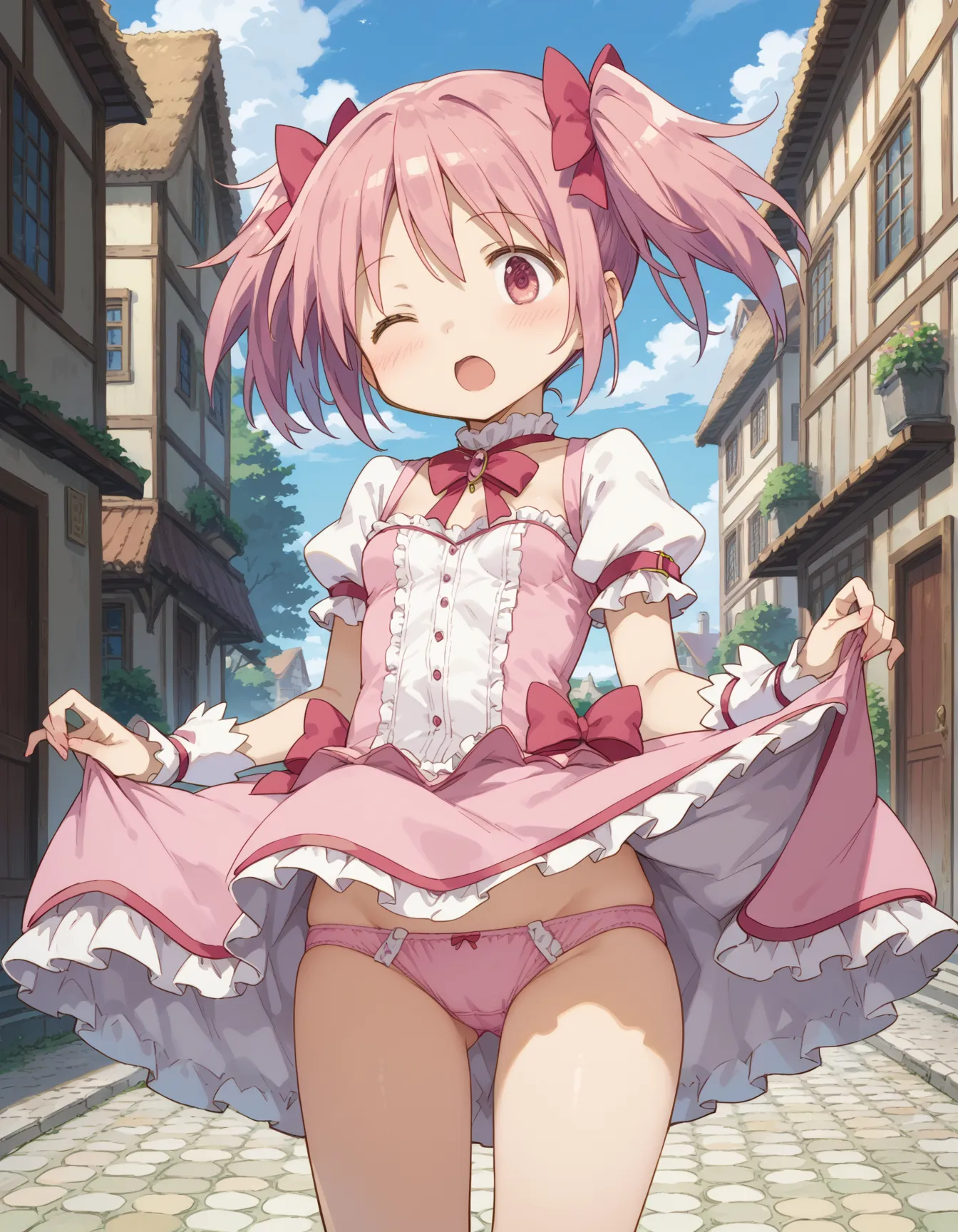 【「下着（ブラジャー・パンティ）」AIエロ画像（イラスト・アニメ・二次元風）15996枚まとめ！(161ページ目)のエロ画像28枚目