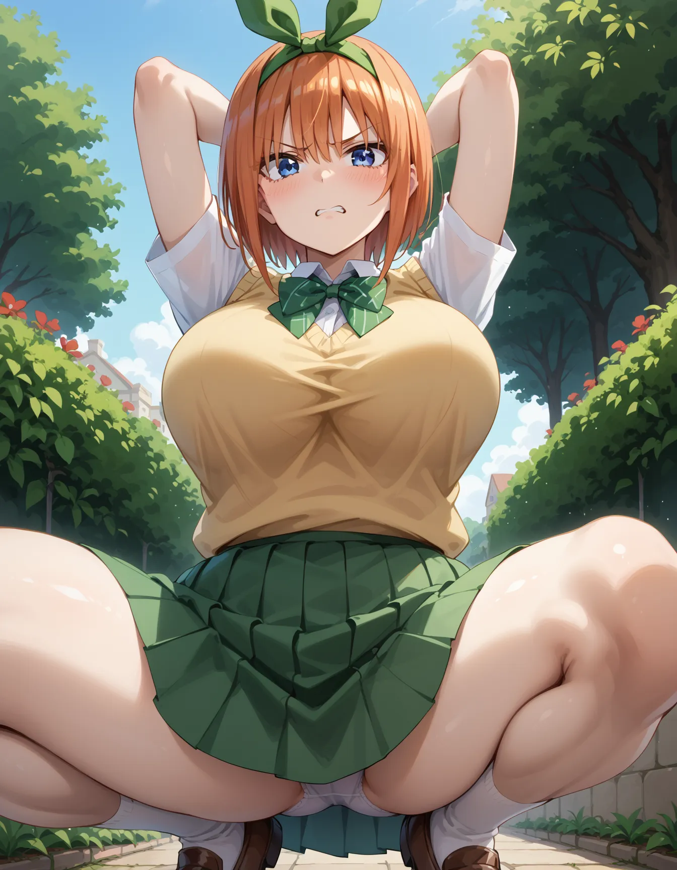 【「学制服」AIエロ画像（イラスト・アニメ・二次元風）4855枚まとめ！(48ページ目)のエロ画像21枚目