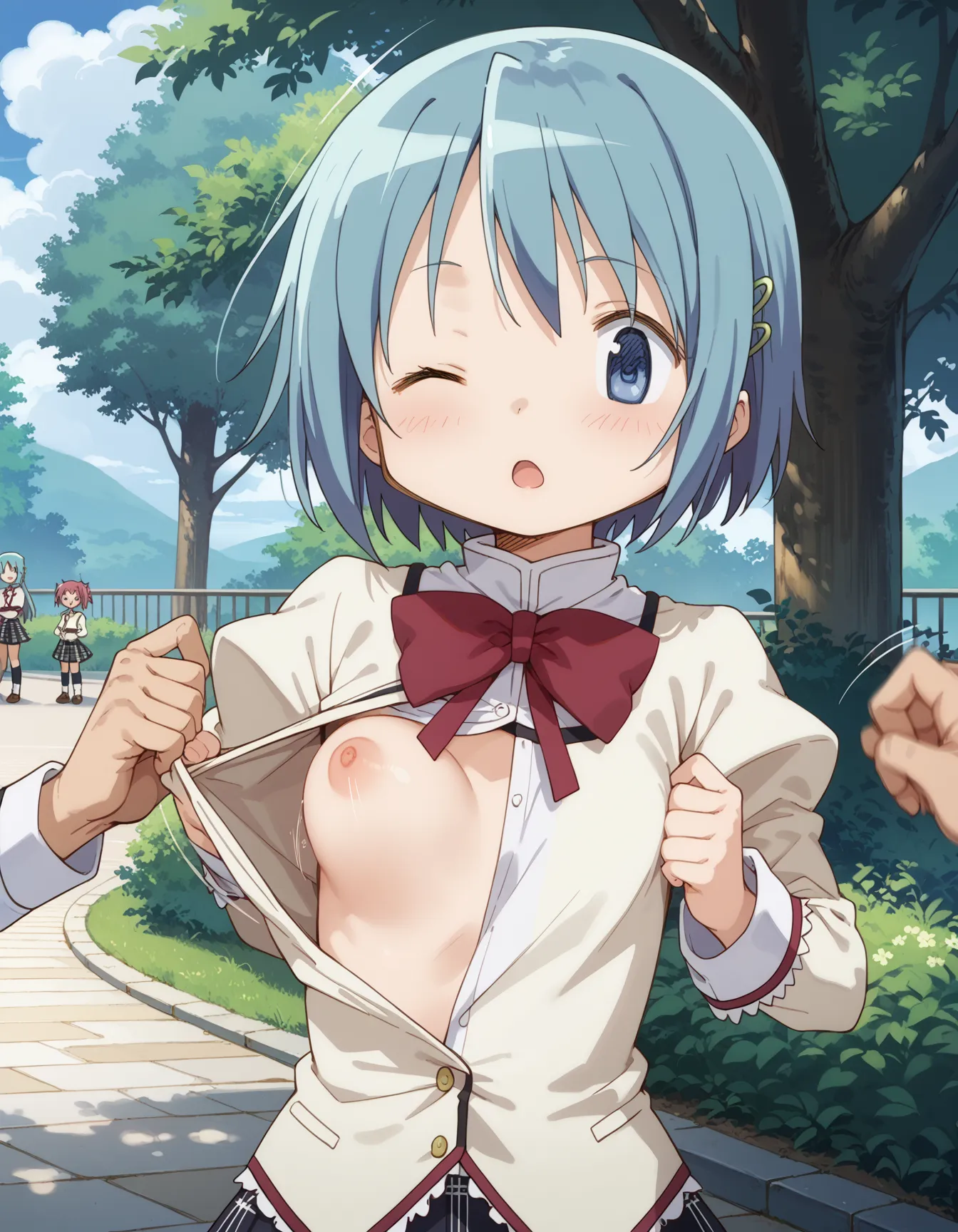 【「下着（ブラジャー・パンティ）」AIエロ画像（イラスト・アニメ・二次元風）15996枚まとめ！(161ページ目)のエロ画像24枚目