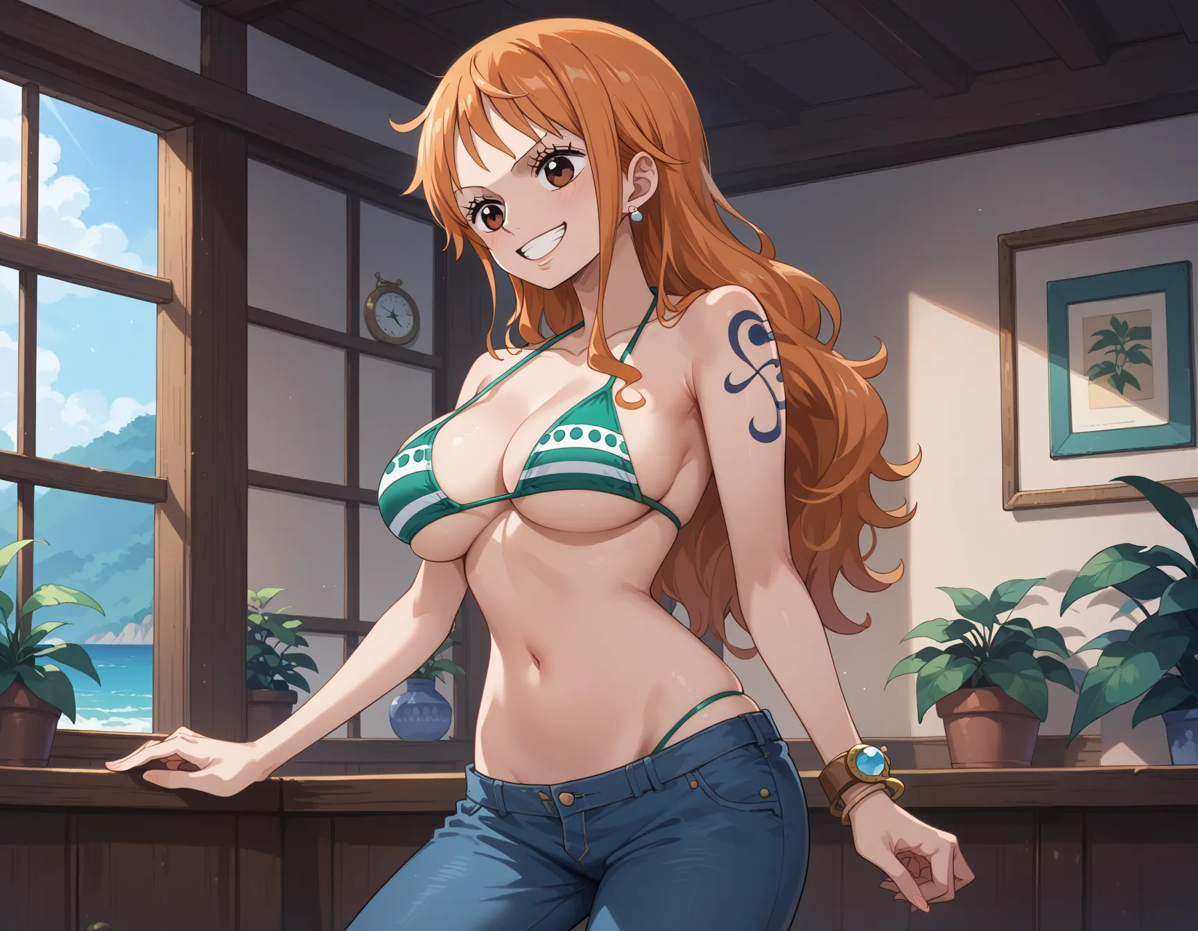 【「下着（ブラジャー・パンティ）」AIエロ画像（イラスト・アニメ・二次元風）15996枚まとめ！(161ページ目)のエロ画像17枚目