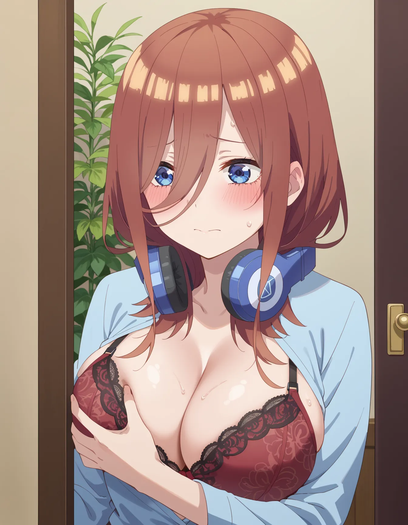 【「下着（ブラジャー・パンティ）」AIエロ画像（イラスト・アニメ・二次元風）15996枚まとめ！(161ページ目)のエロ画像15枚目