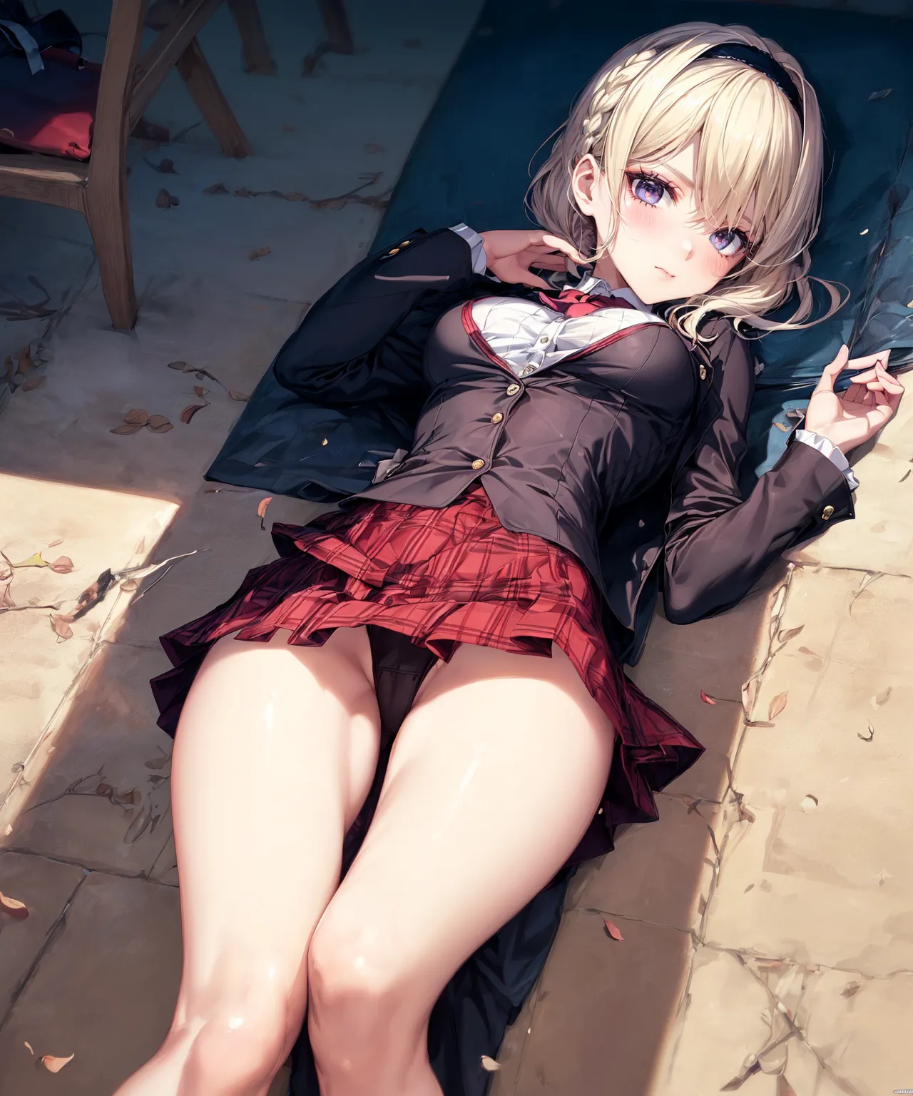 【「下着（ブラジャー・パンティ）」AIエロ画像（イラスト・アニメ・二次元風）15996枚まとめ！(161ページ目)のエロ画像13枚目