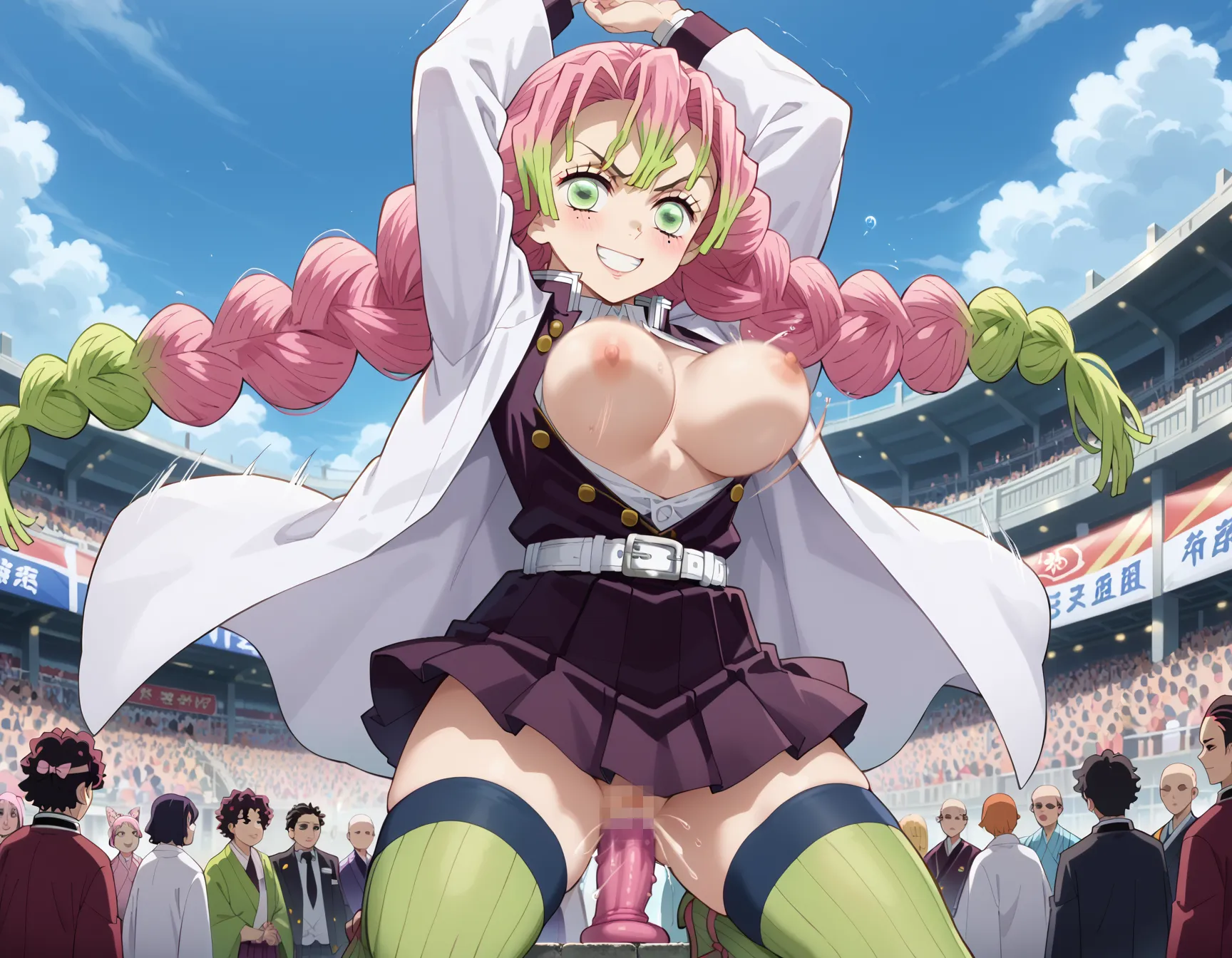 【「下着（ブラジャー・パンティ）」AIエロ画像（イラスト・アニメ・二次元風）15996枚まとめ！(161ページ目)のエロ画像8枚目