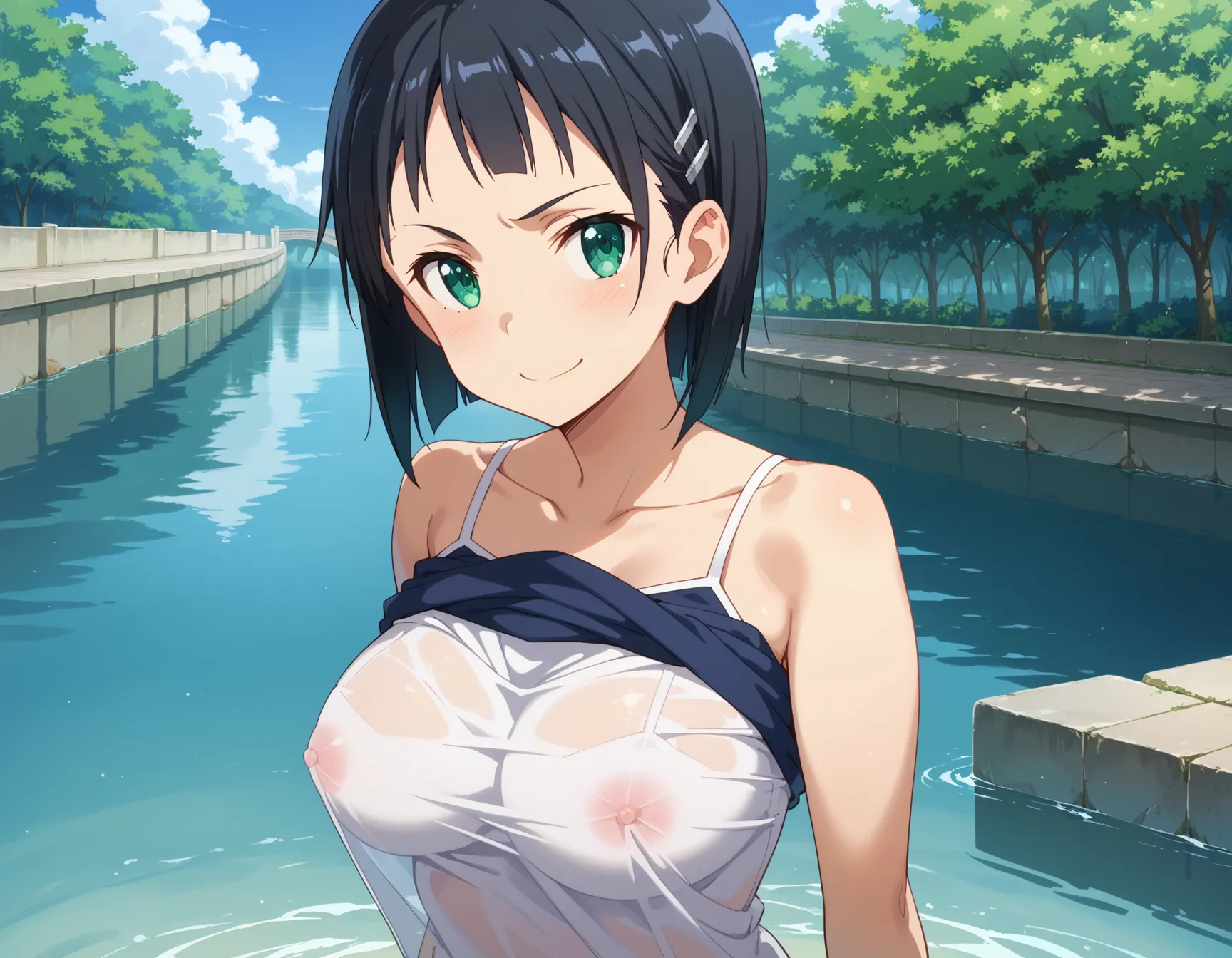 【「下着（ブラジャー・パンティ）」AIエロ画像（イラスト・アニメ・二次元風）15996枚まとめ！(160ページ目)のエロ画像25枚目