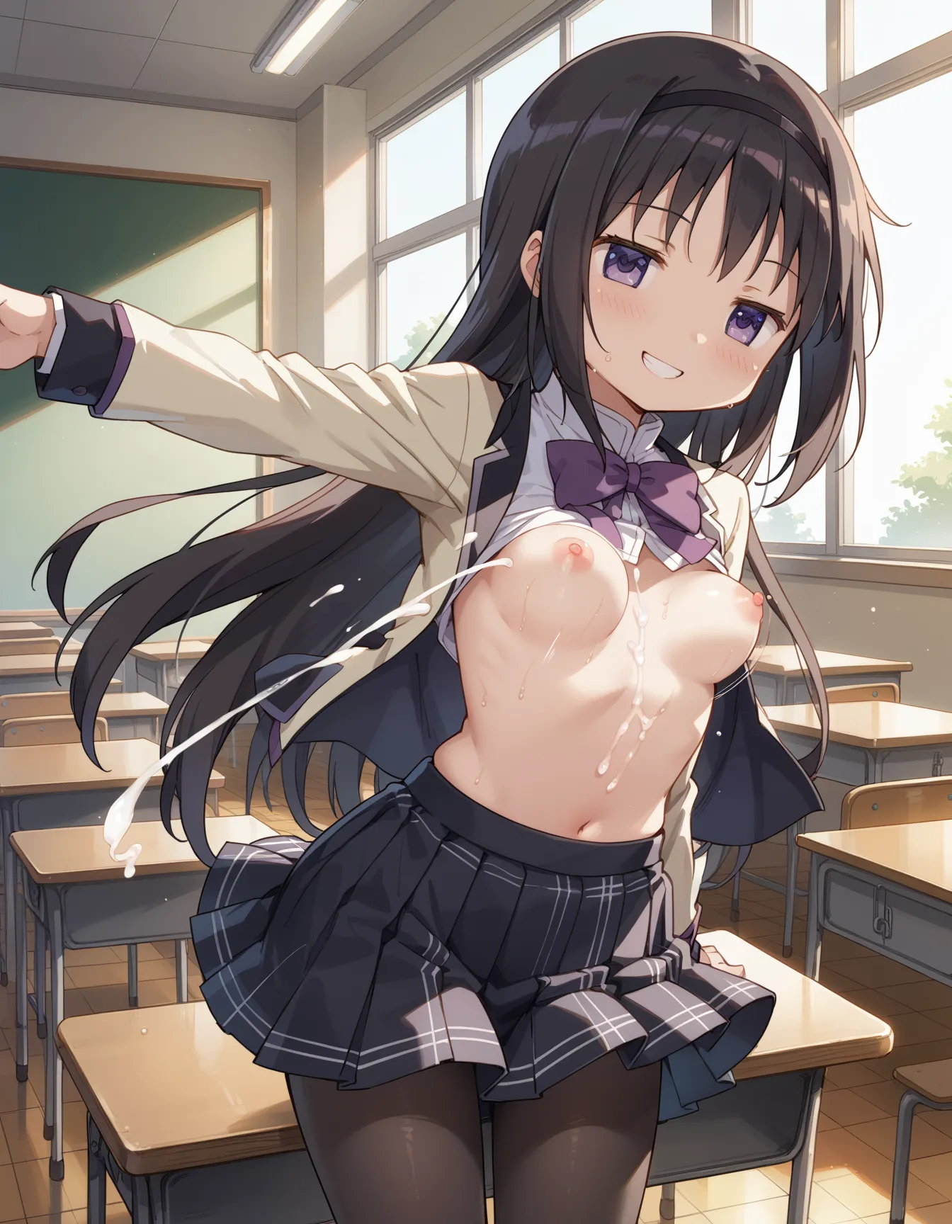 【「腋・脇」AIエロ画像（イラスト・アニメ・二次元風）4705枚まとめ！(48ページ目)のエロ画像27枚目