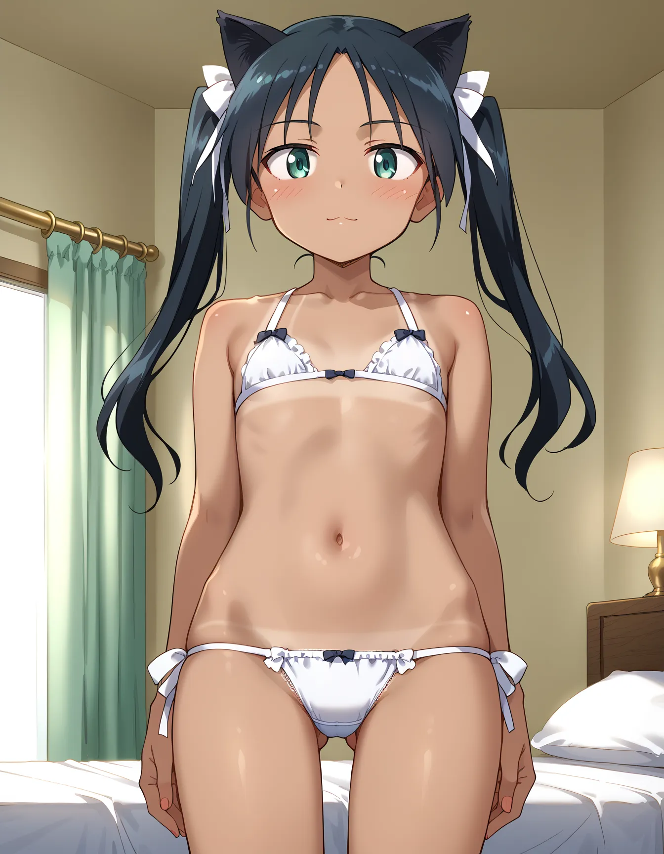 【「下着（ブラジャー・パンティ）」AIエロ画像（イラスト・アニメ・二次元風）15996枚まとめ！(160ページ目)のエロ画像6枚目